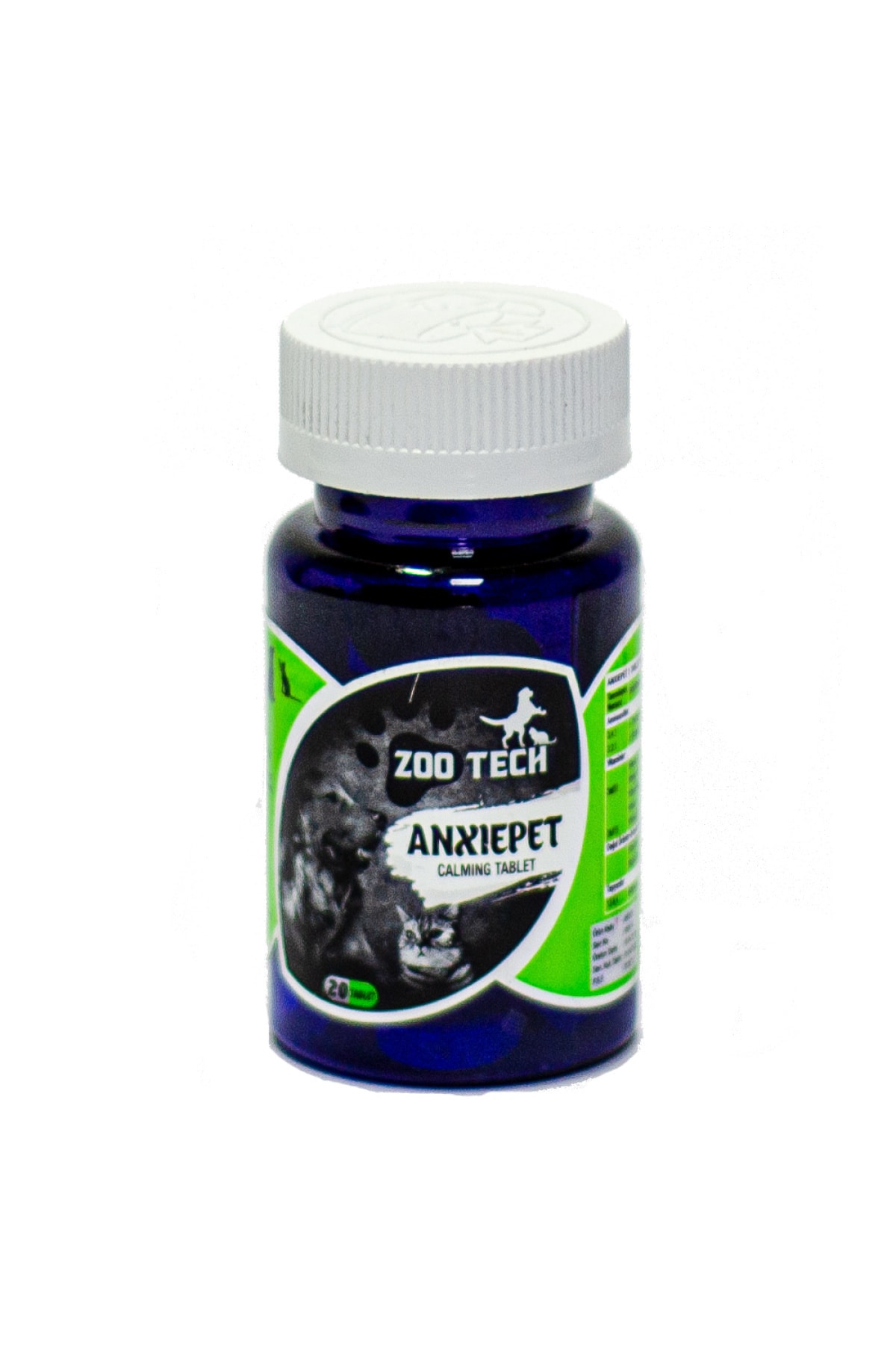قرص آرام‌بخش گربه و سگ زوتک ZooTech Anxiepet، ۲۰ عددی