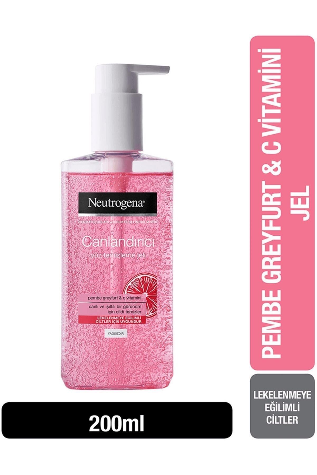 پاک کننده صورت احیای عصاره گریپ فروت صورتی ژل تمیز کردن 200 میل MEHDEM312 Neutrogena