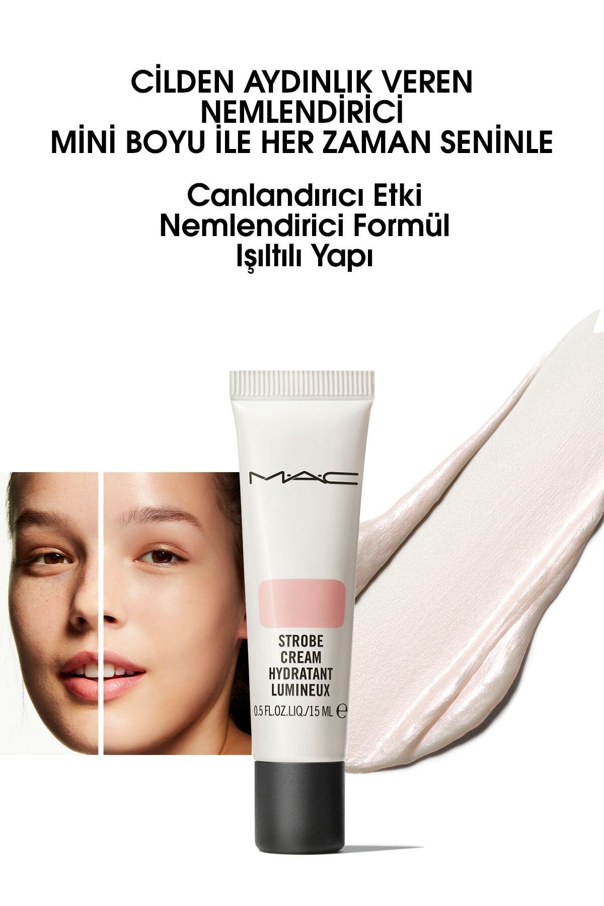 کرم مرطوب کننده استروب Strobe Cream حجم 15 میل مک MAC