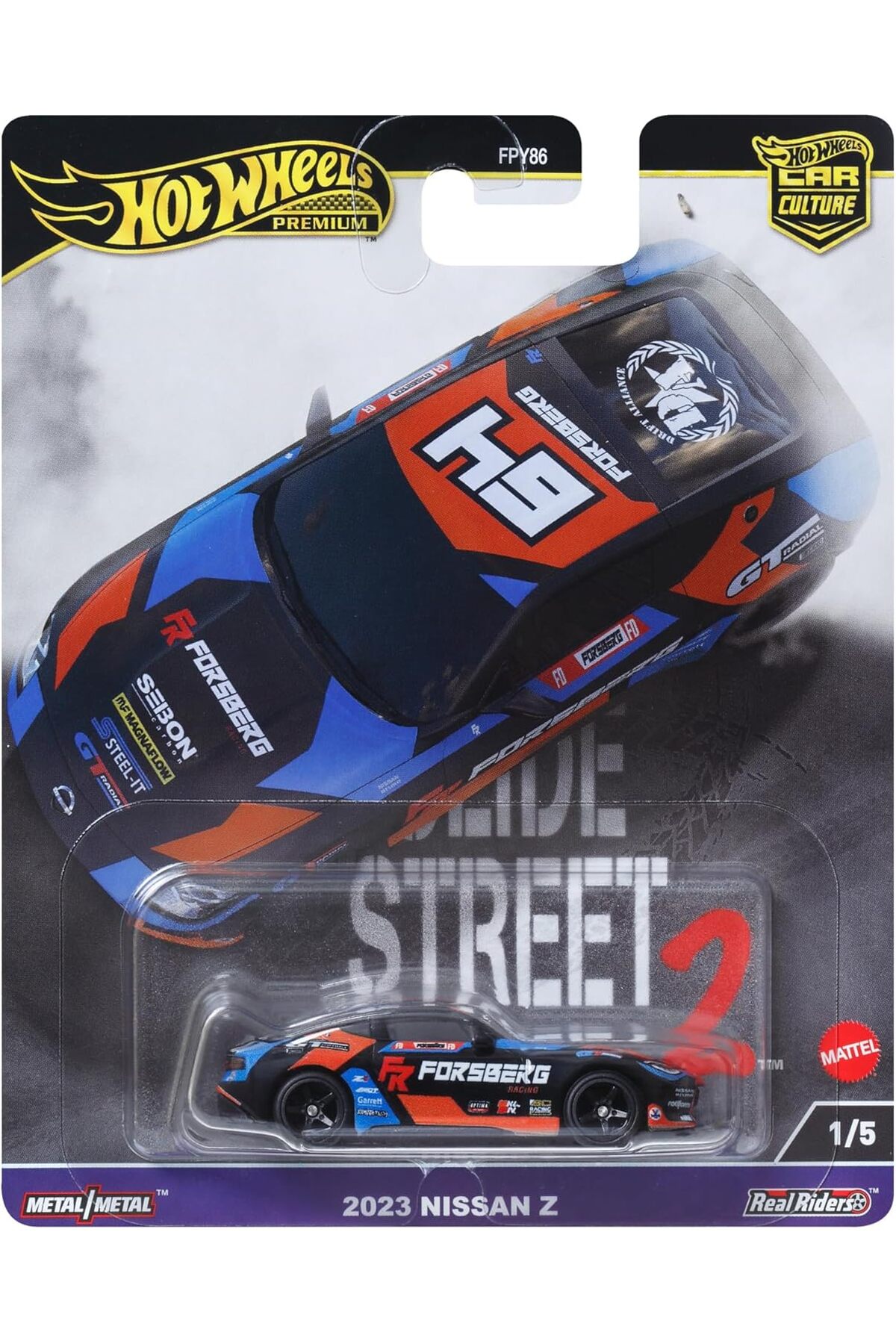 مدل خودرو PREMIUM SLIDE STREET 2 2023 NISSAN Z اورجینال HOT WHEELS