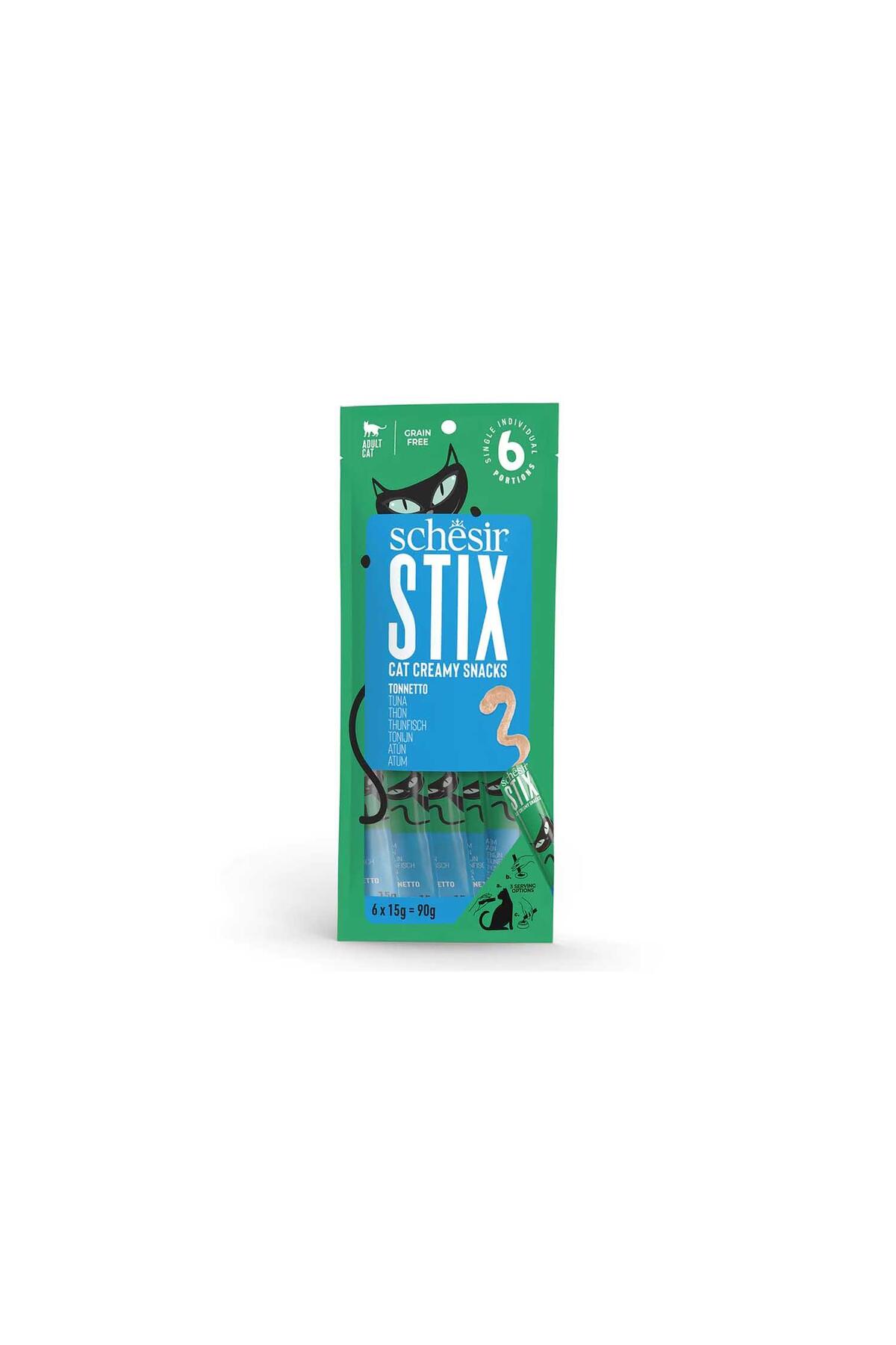 تشویقی کرمی گربه Cat Stix، ۶ × ۱۵ گرم