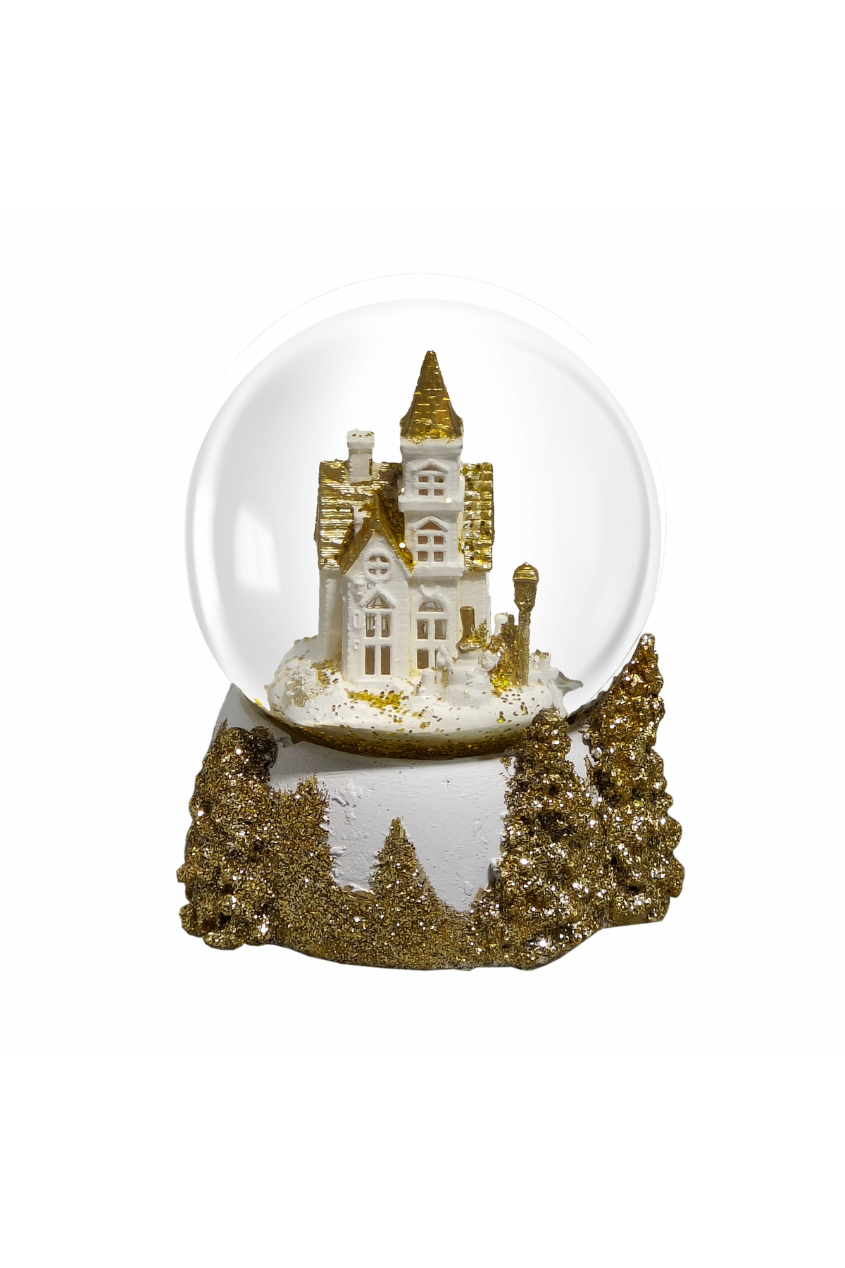 گوی برفی سال نو با چراغ LED CASTLE SNOW GLOBE از ترکیه Karaca Home