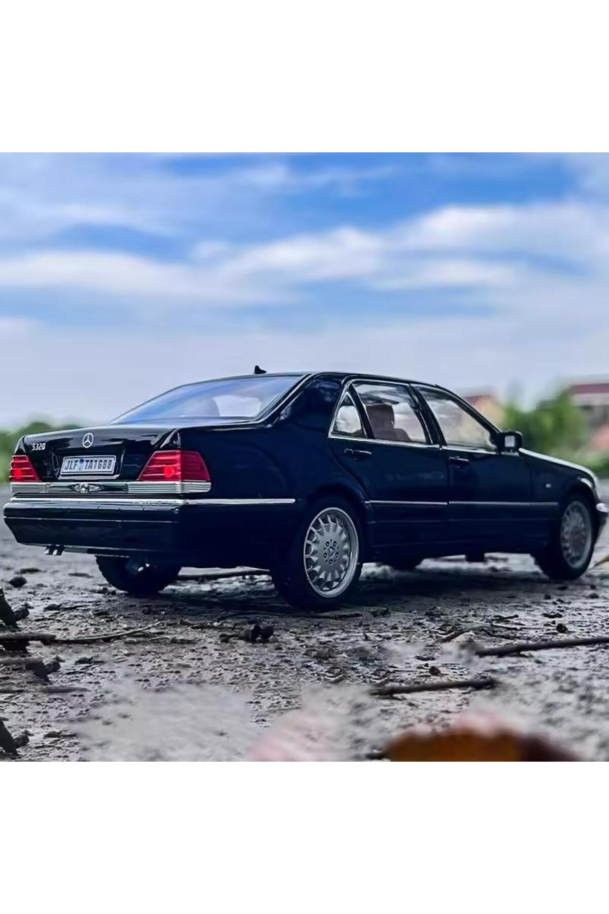 مدل خودرو مرسدس بنز S320L BLACK DIECAST ماشین W140 320SEL EXECUTIVE CAR از ترکیه scntoys
