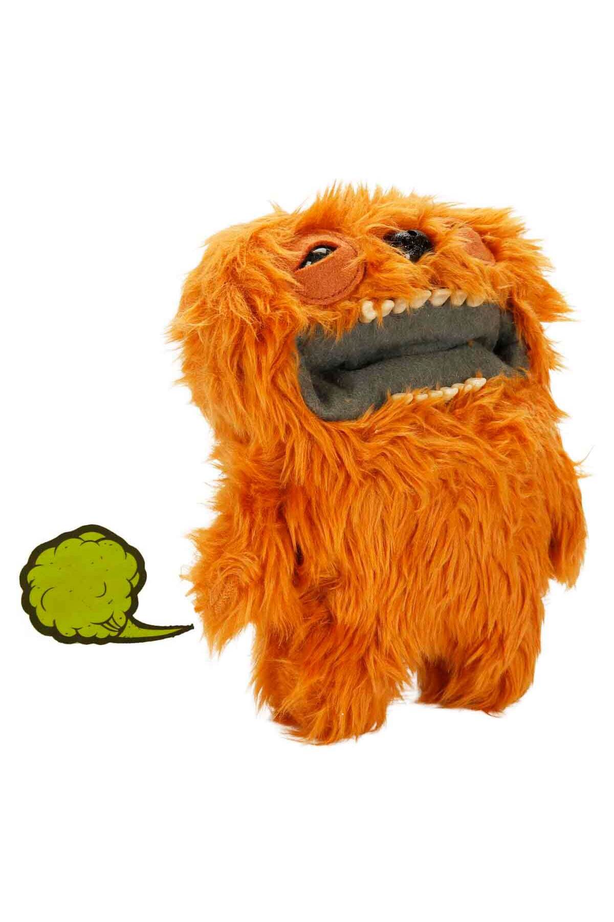 اسباب بازی های پشمی FART FACE FARTING PLUSH S1 2 ORANGE COUNT UNDER MCGOO Fuggler