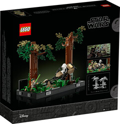 مجموعه ساختنی دیورامای تعقیب موتورهای سرعت اندور لگو LEGO جنگ ستارگان، مدل 75353، ۶۰۸ قطعه، حداقل سن ۱۸ سال