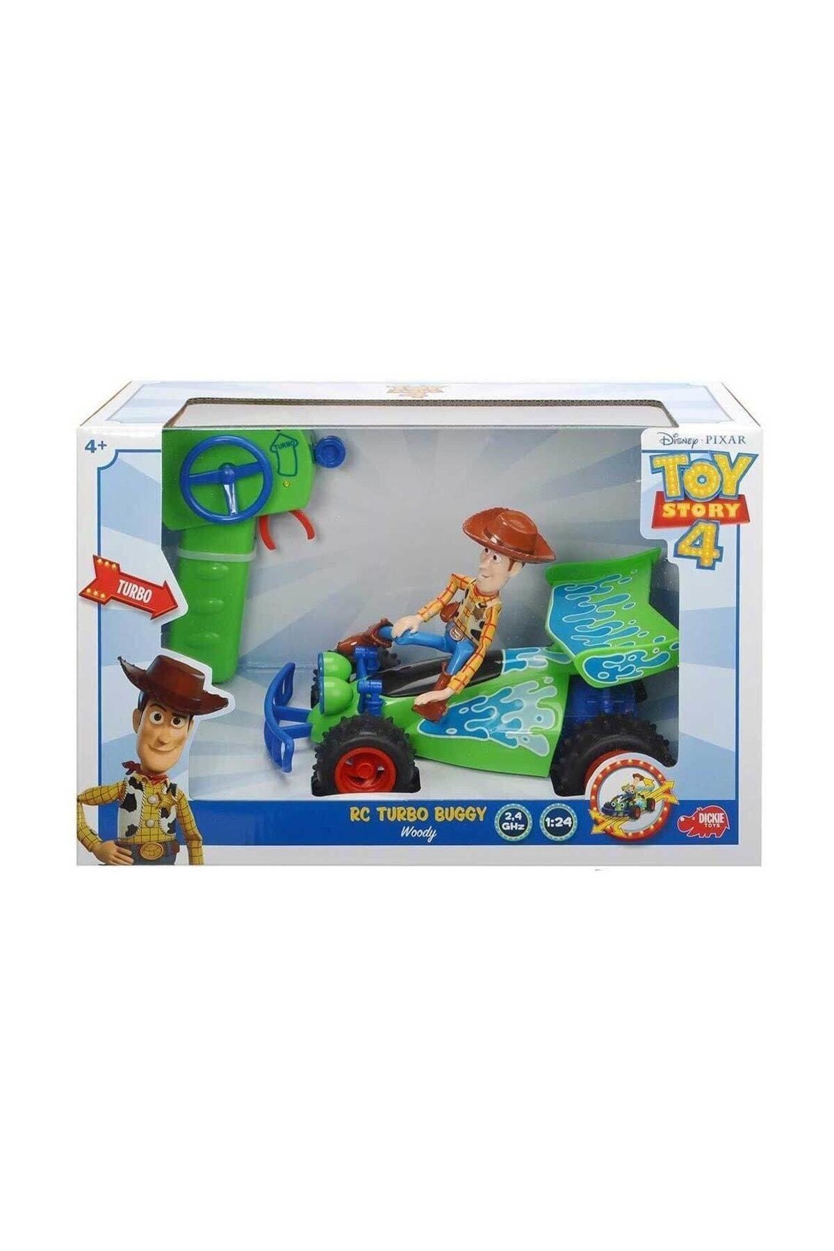 اسباب بازی های فیگور دیگر SIMBA DICKIE RC TOY STORY BUGGY WITH WOODY 203154001 Genel Markalar