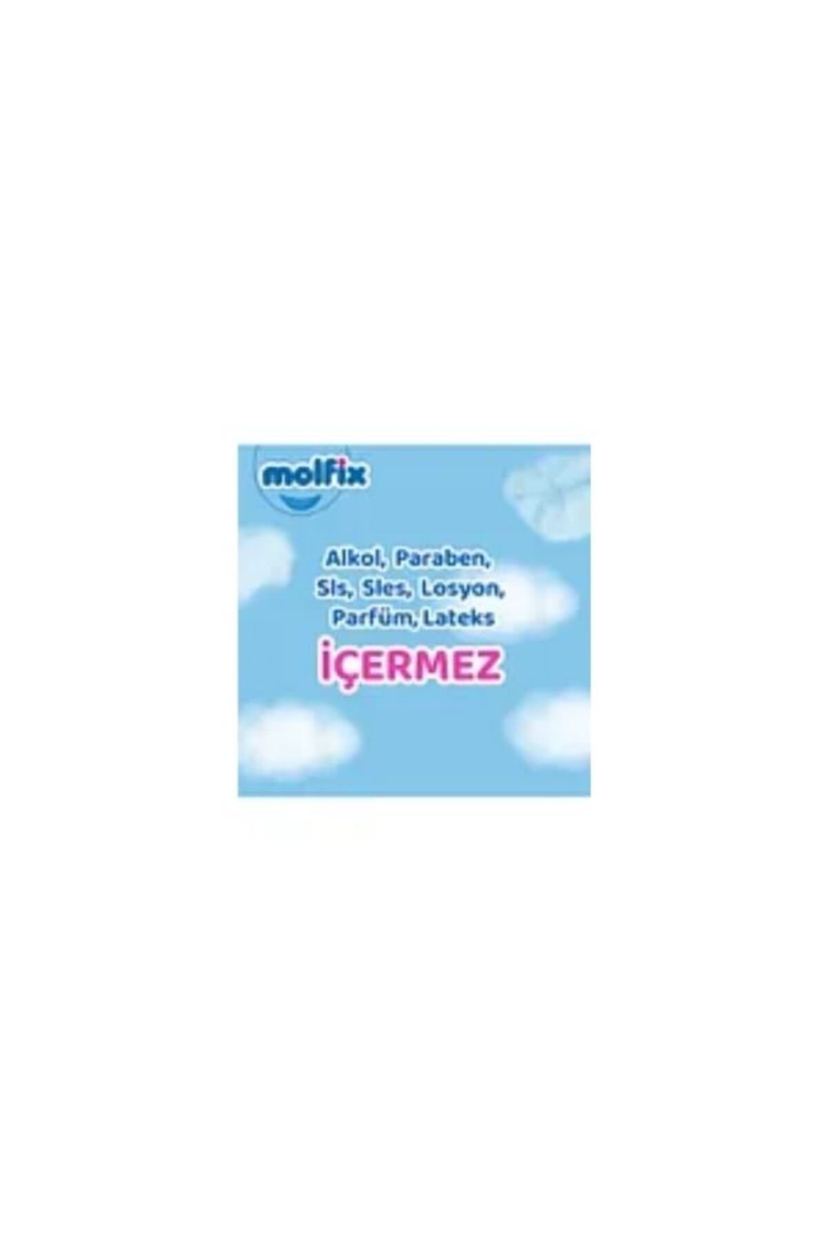 پوشک بچه شورتی سایز 6 E.LARGE ULTRA OPPORTUNITY PACKAGE 58 عددی اورجینال Molfix