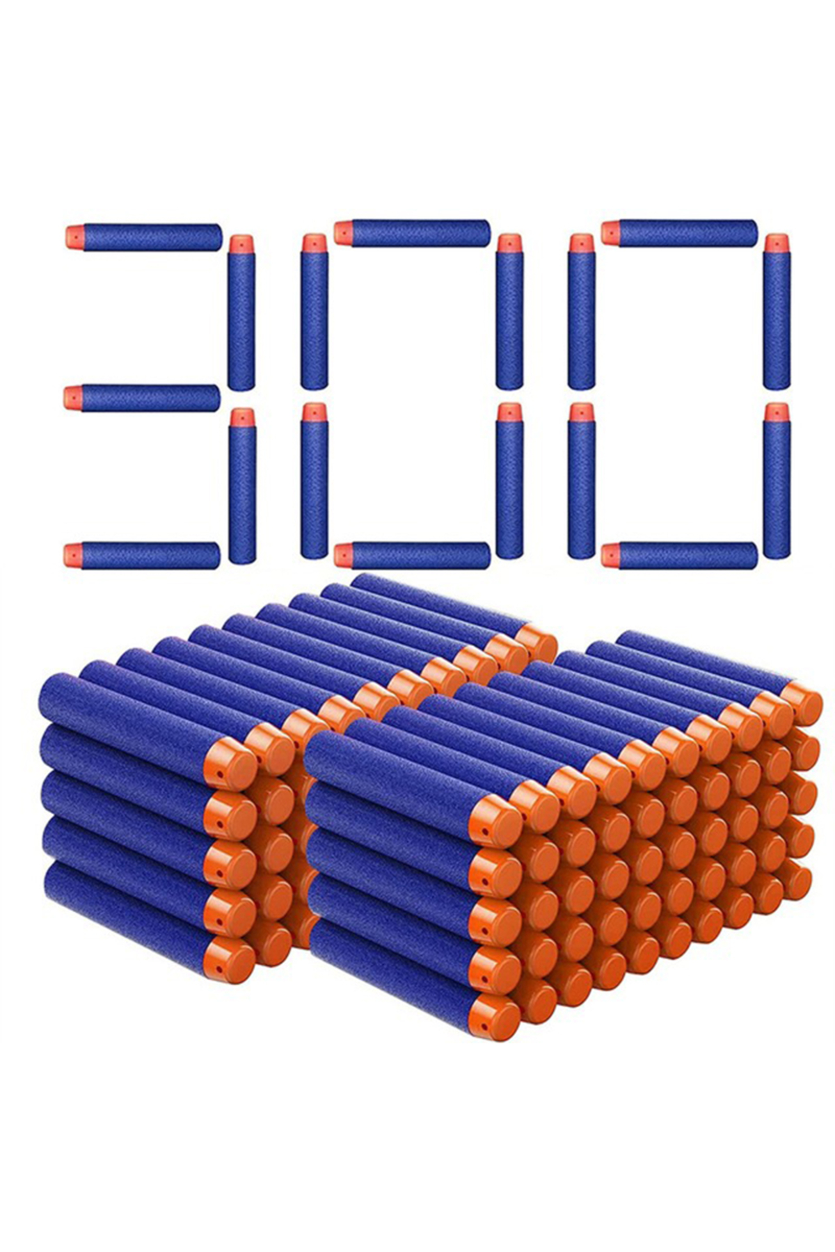 تفنگ های اسباب بازی و آب گلوله اسفنجی 300 پریمیوم نرم افزاری نرف اورجینال Nerf