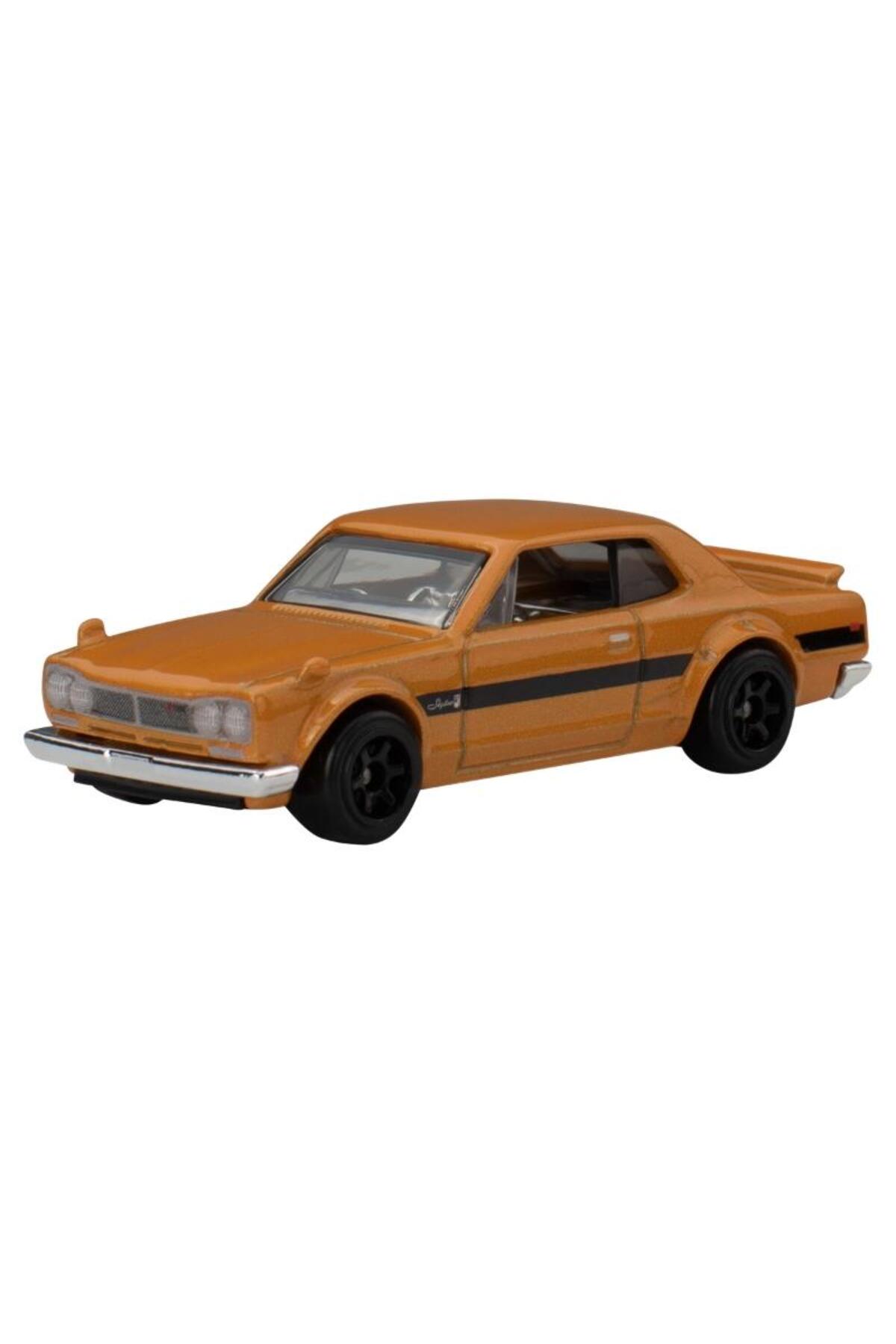 ماشین اسباب بازی سریال های نقره ای اتومبیل ویژه 1971 NISSAN SKYLINE HT 2000 GT R HRT81 JBY89 هات ویلز اورجینال HOT WHEELS