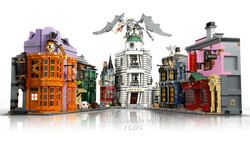 مجموعه ساختنی بانک جادوگری گرینگوتس لگو LEGO هری پاتر Harry Potter مدل 76417، ۴۸۰۳ قطعه، ۱۸+ سال