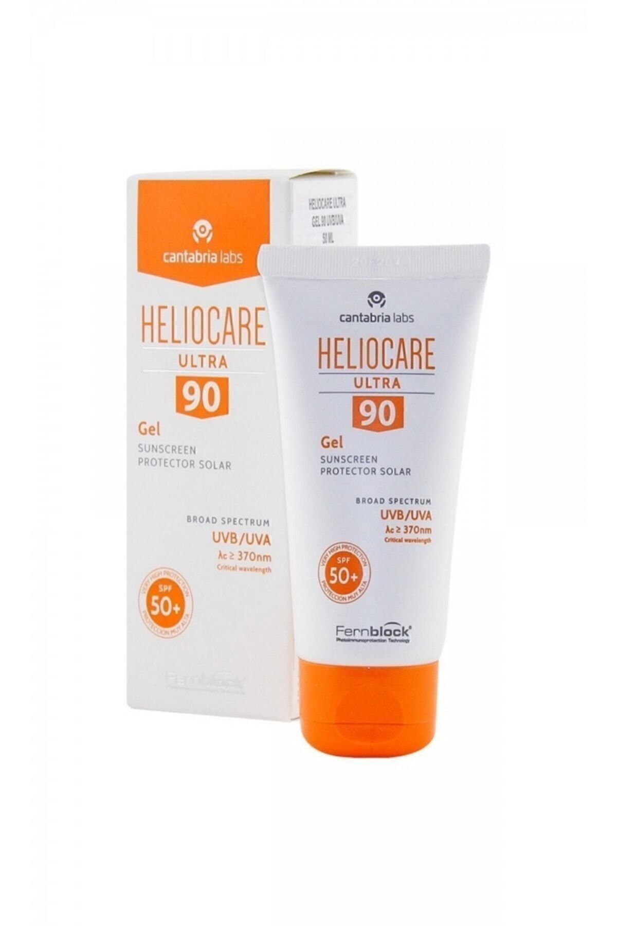 Heliocare کرم ضد آفتاب ژلی فوق العاده SPF 90 50 میلی لیتر UVB UVA