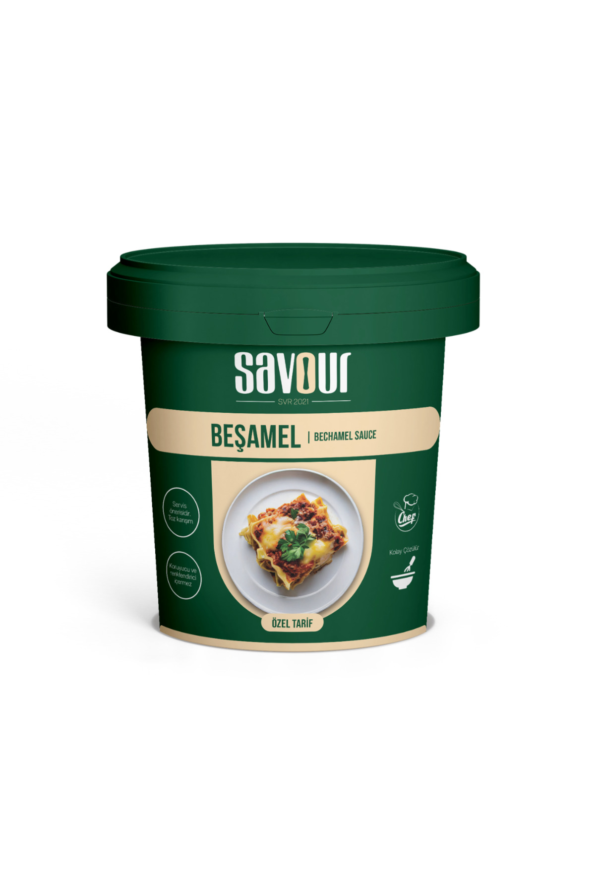 سس پاستا و سالاد BECHAMEL 500 گرم اورجینال SVR