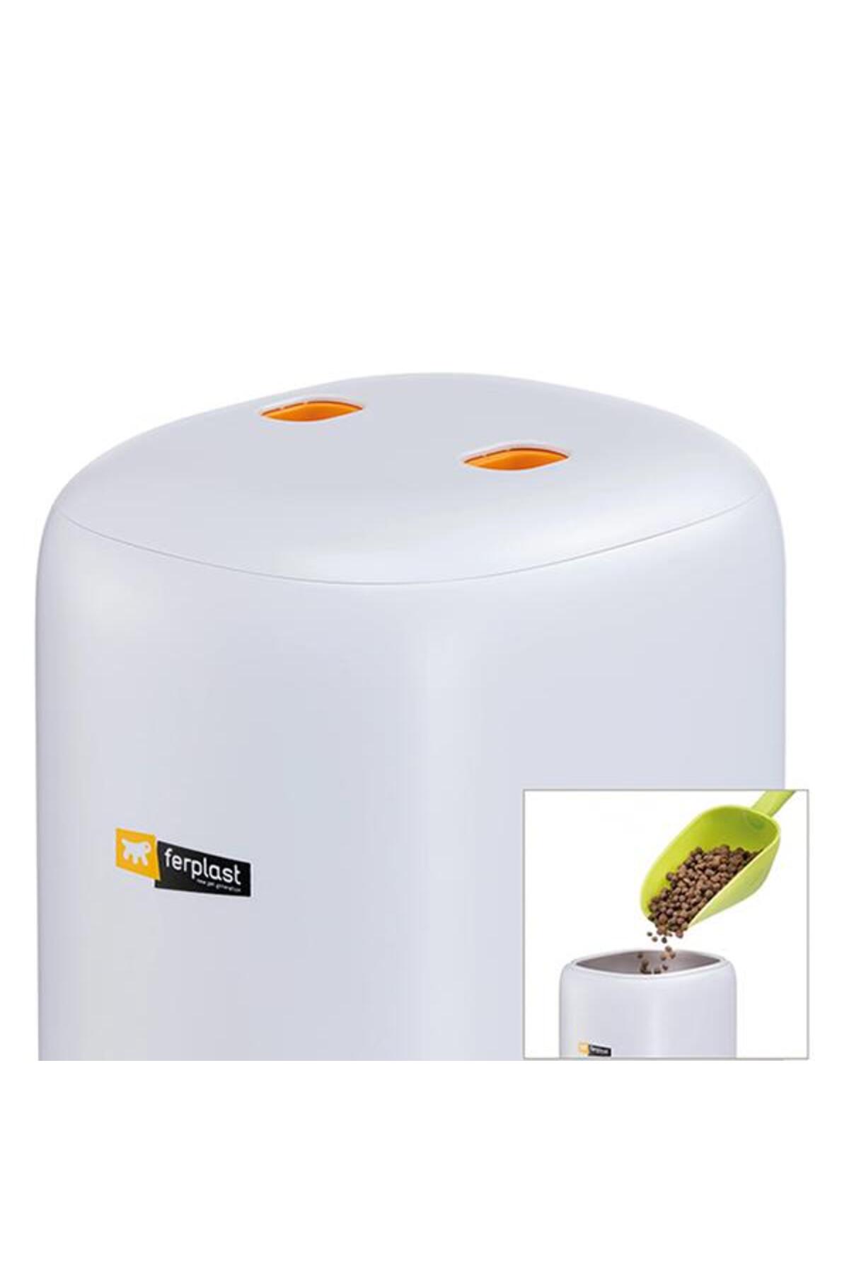 ظرف غذادهی حیوانات فرپلاست Ferplast Risto، ۴ لیتری، سفید