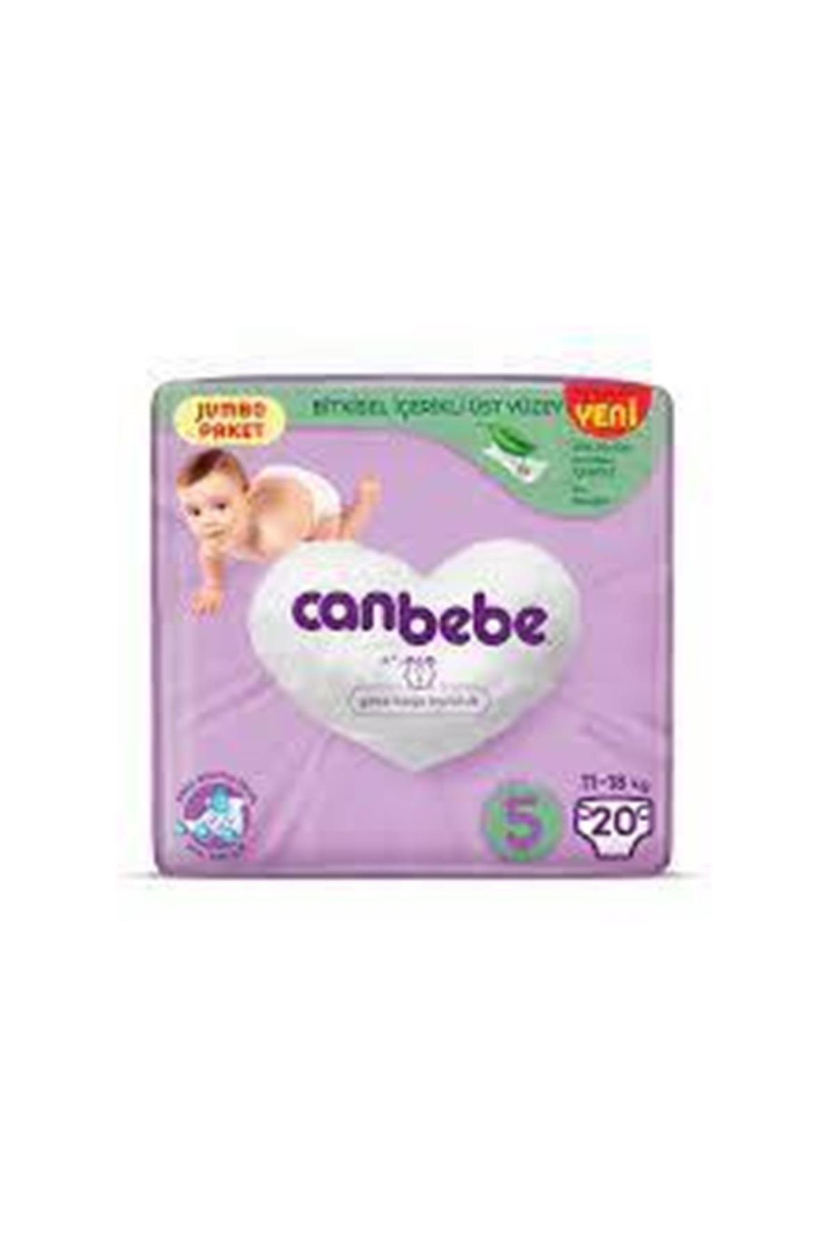 پوشک بچه جامبو پک جونیور شماره 5 اورجینال Canbebe