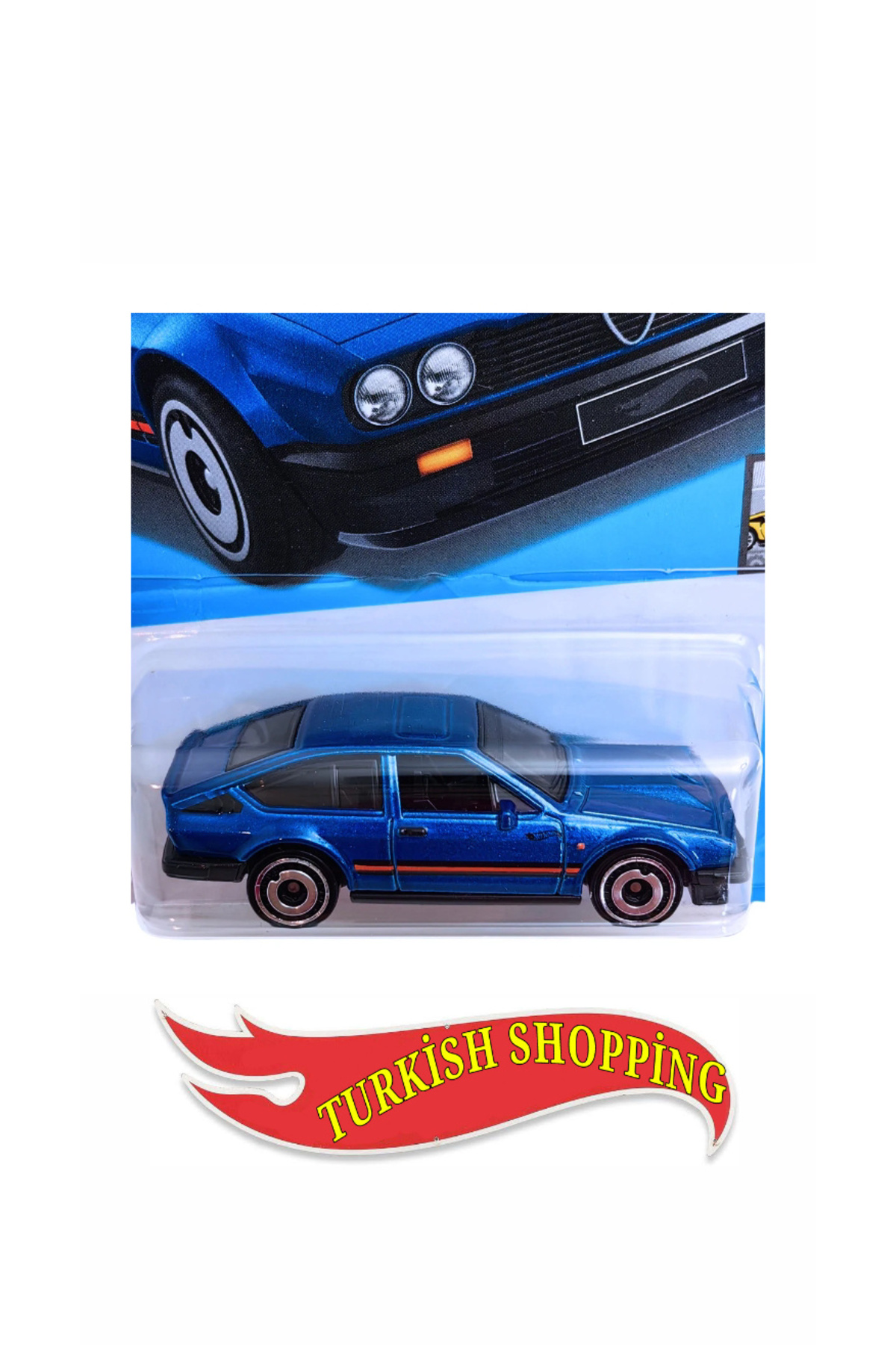 ماشین اسباب بازی 1 64 مقیاس ALFA ROMEO GTV6 3.0 هات ویلز اورجینال HOT WHEELS