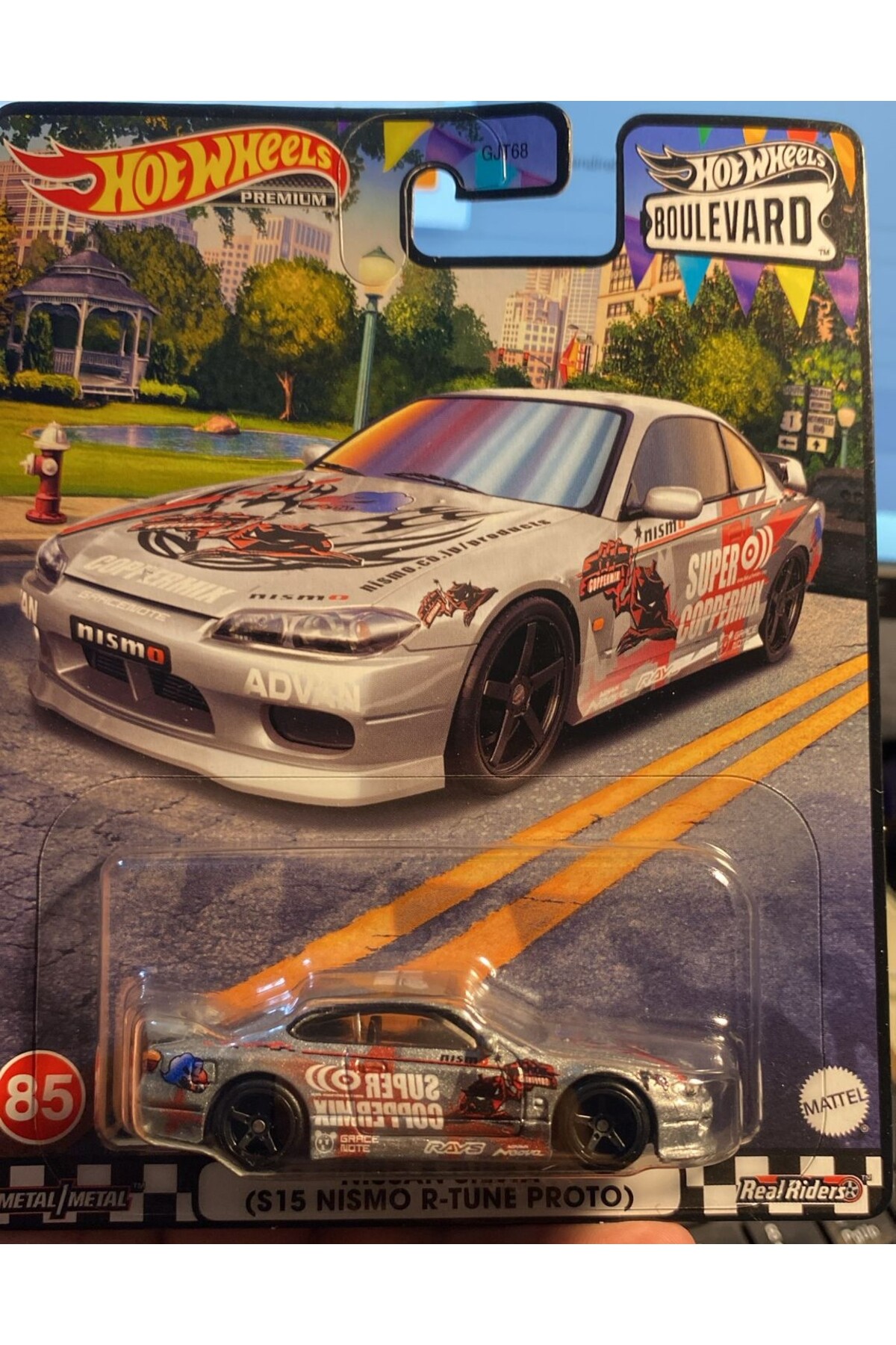 ماشین اسباب بازی NISSAN SILVIA S15 NISMO R TUNE PROTO بلوار 1:64 SCALE HOTWHEELS PREMIUM هات ویلز اورجینال HOT WHEELS