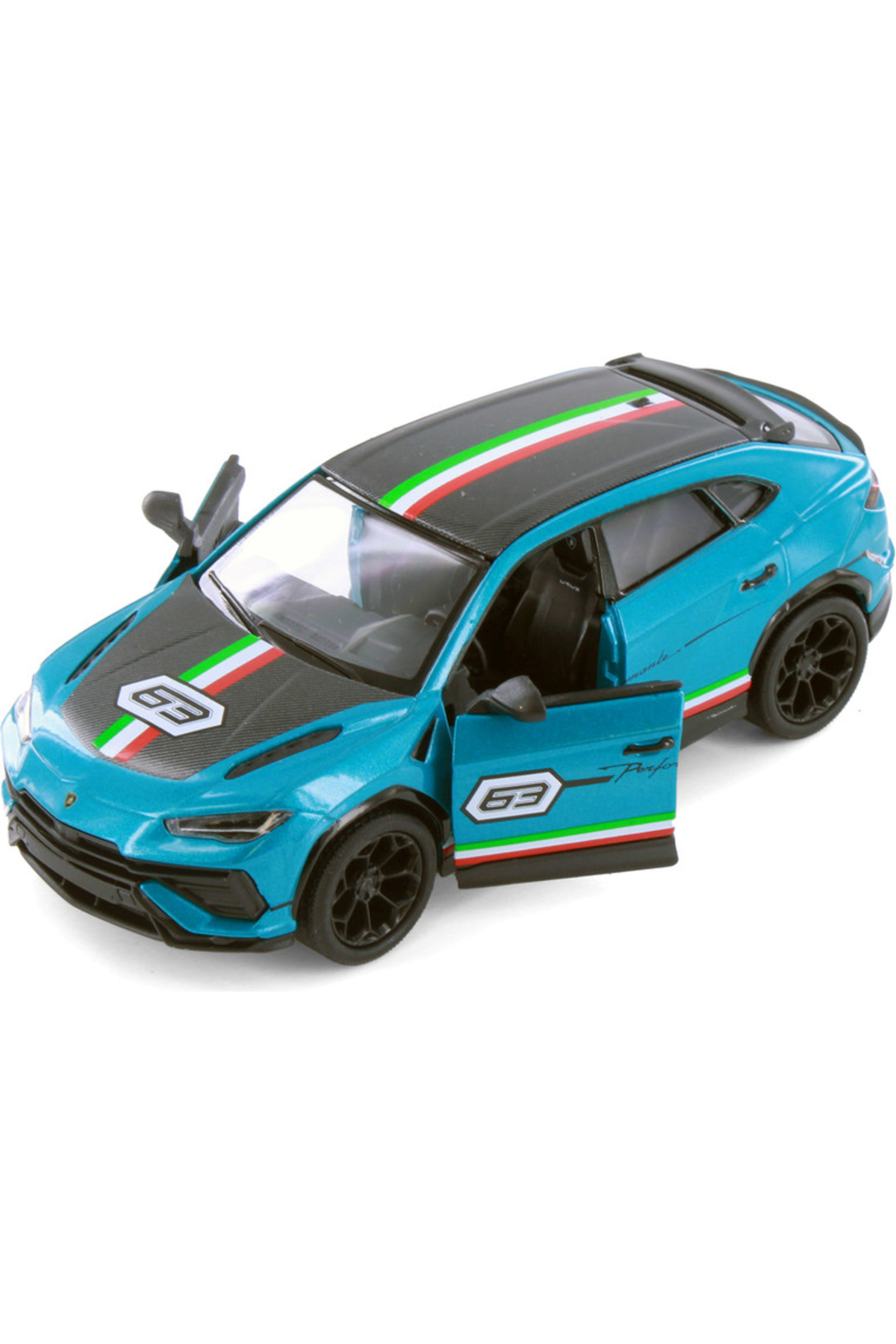 مدل خودرو ماشین کشش و رها کردن لامبورگینی اوروس 1:38 DIECAST اورجینال Kinsmart