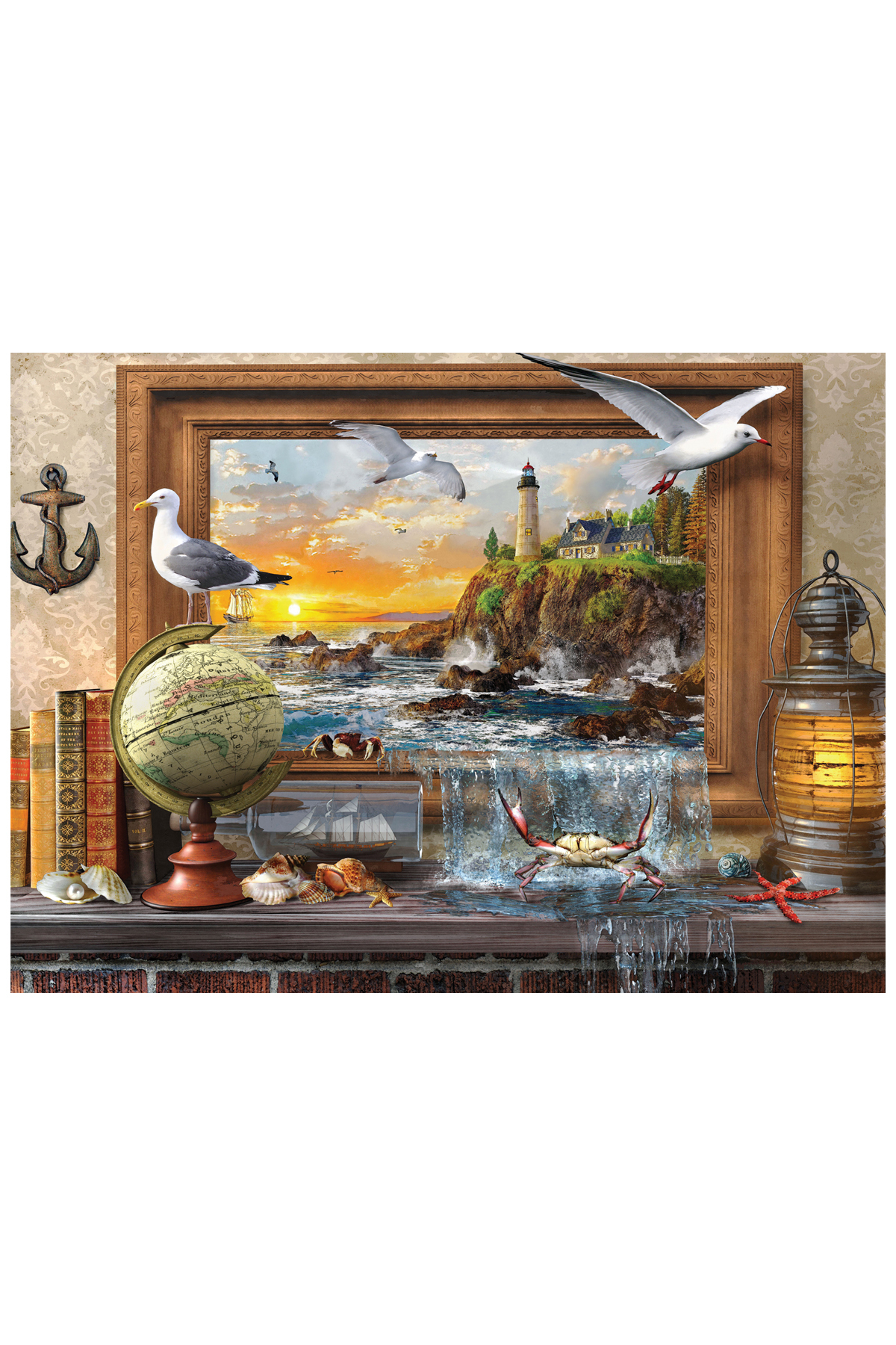 پازل 1000 قطعه دریا 1025 اورجینال Anatolian Puzzle