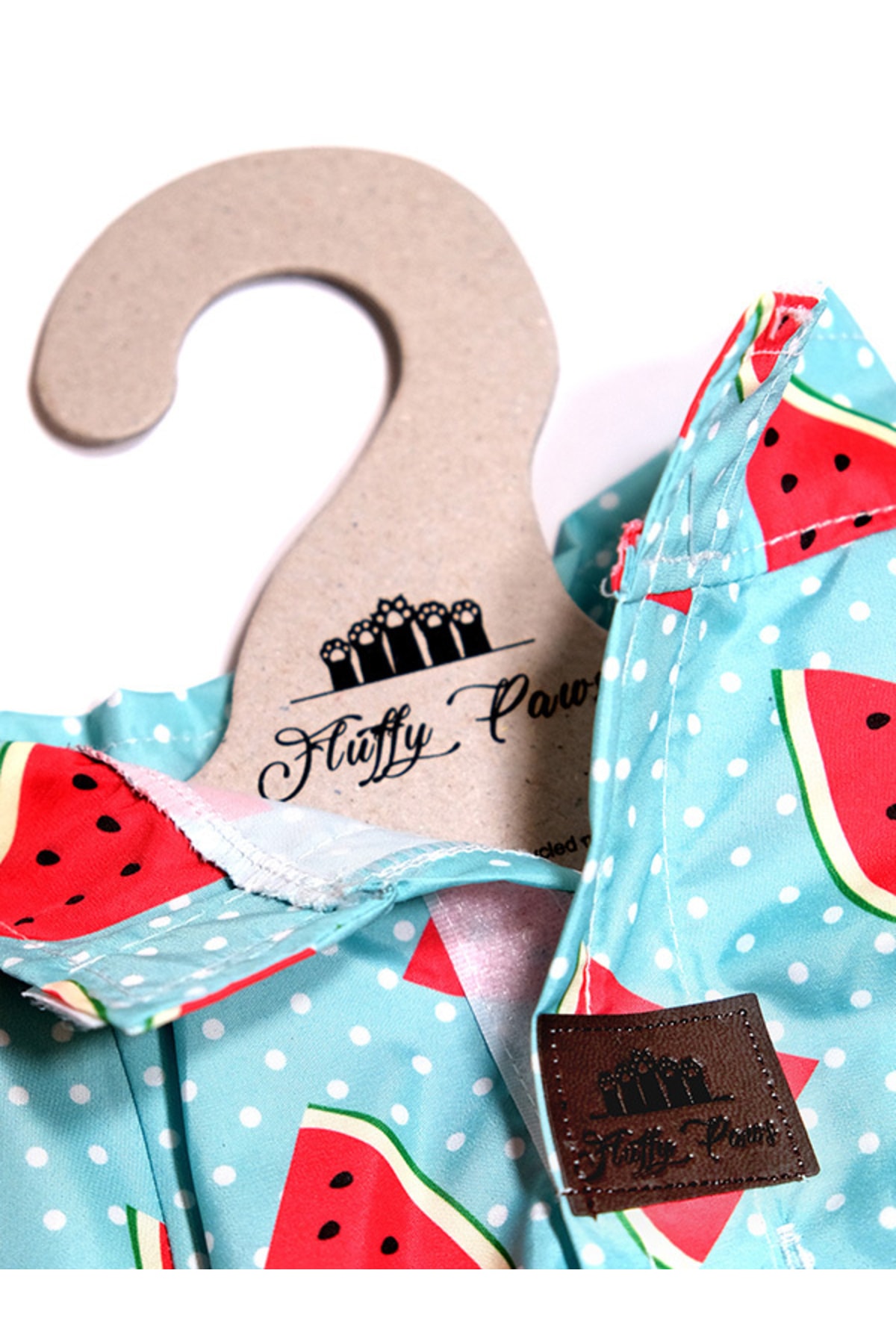 بارانی ضدآب سگ Sweet Watermelon، مدل 001 چندرنگ