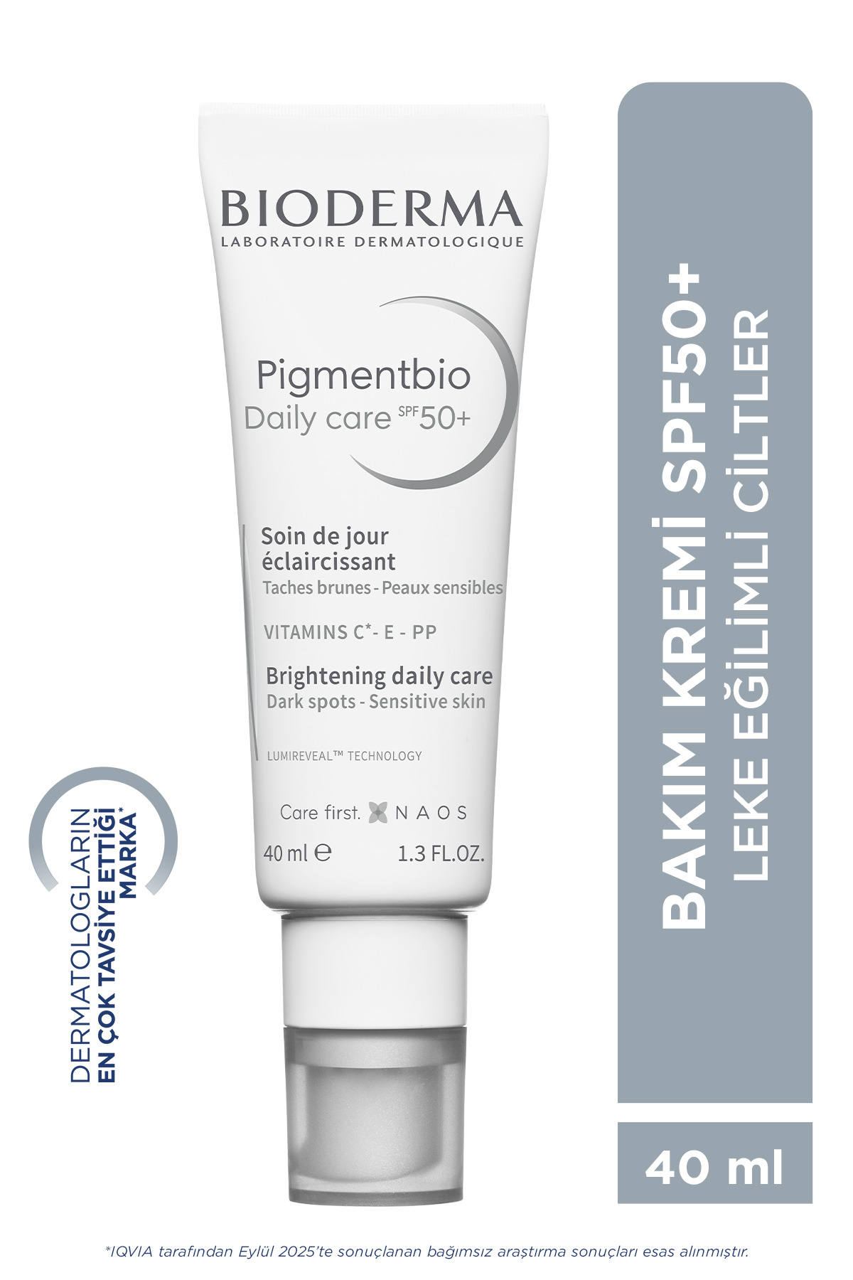 کرم مراقبت روزانه مدل Pigmentbio با SPF+5 با حجم 40 میل بایودرما Bioderma