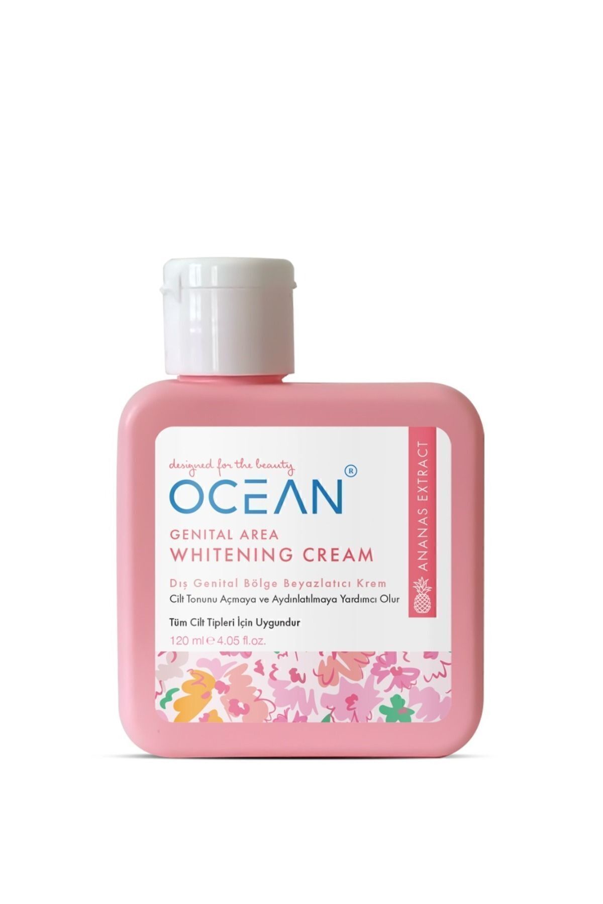 کرم روشن کننده ناحیه تناسلی و زیر بغل با اثر فوری 120 میلی لیتر وکین Ocean