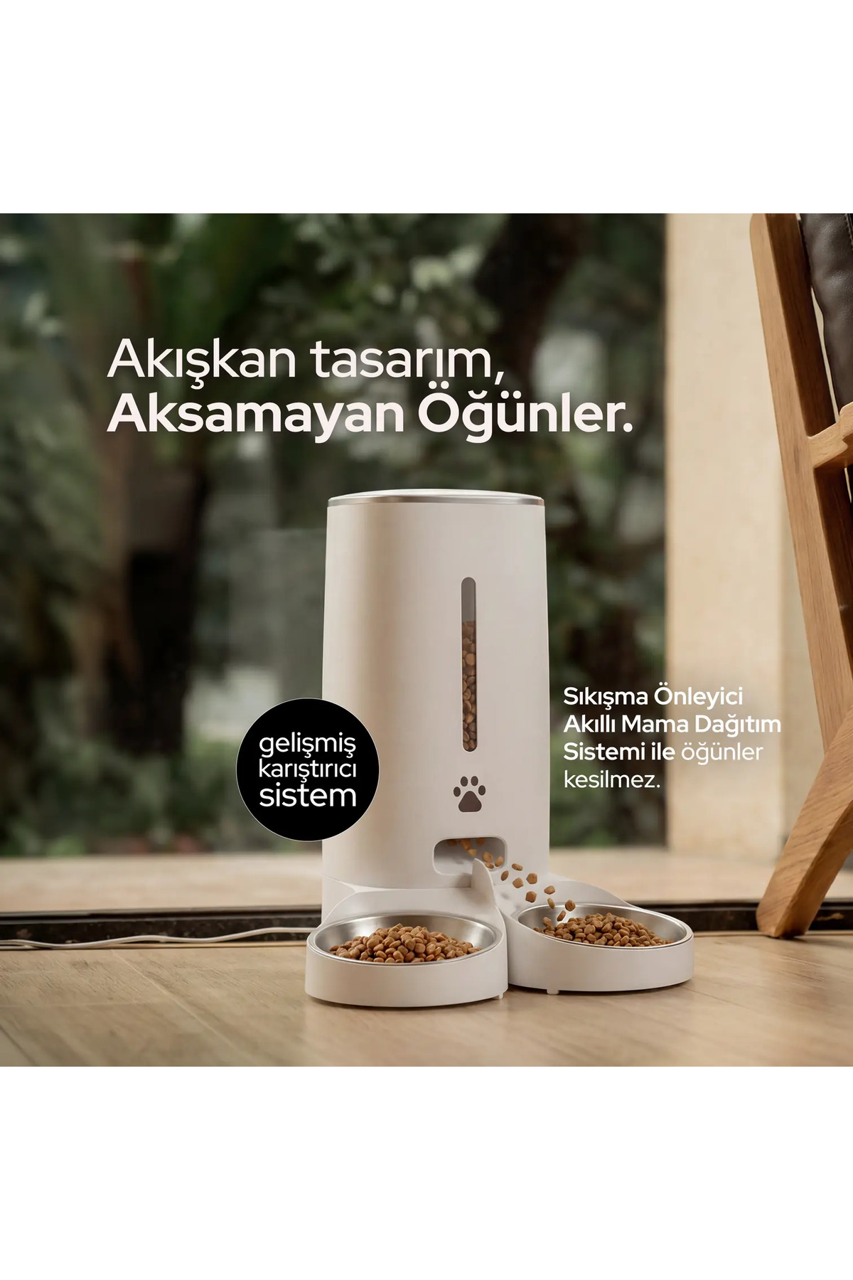 ظرف غذای هوشمند خودکار کی پاو k paw Ki-Feeder
