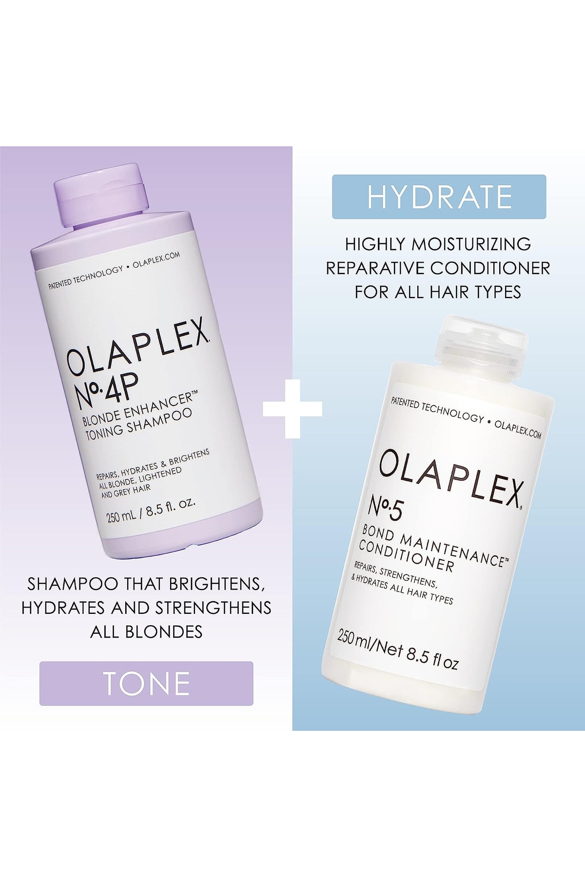 Olaplex شامپو تونینگ آبنباتی وگان 250 میلی لیتر