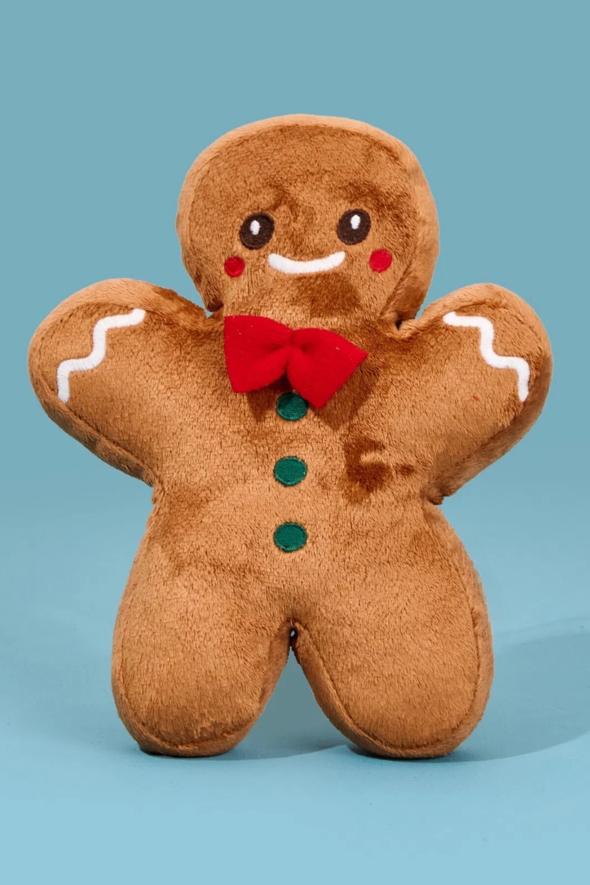 اسباب بازی های پشمی بالش مخمل دار COOKIE MAN, SLEEPING COMPANION, پارچه پر کف کریسمس MAN 20 سانتی متری eco sepet