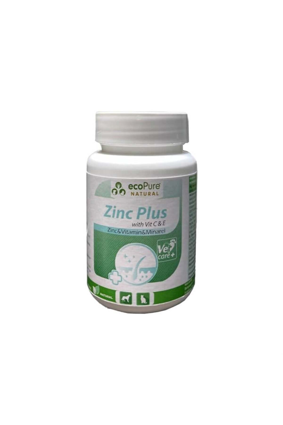 محصول مراقبت از پوست و موی گربه و سگ اکوپیور Ecopure Zinc Plus، ۵۰ گرم