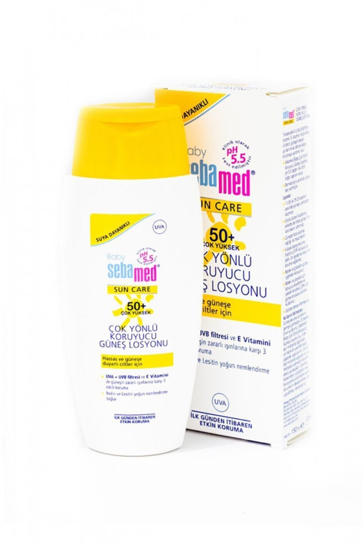 Sebamed لوسیون ضد آفتاب بچگانه با SPF 50+ ویژگی‌ها و مشخصات