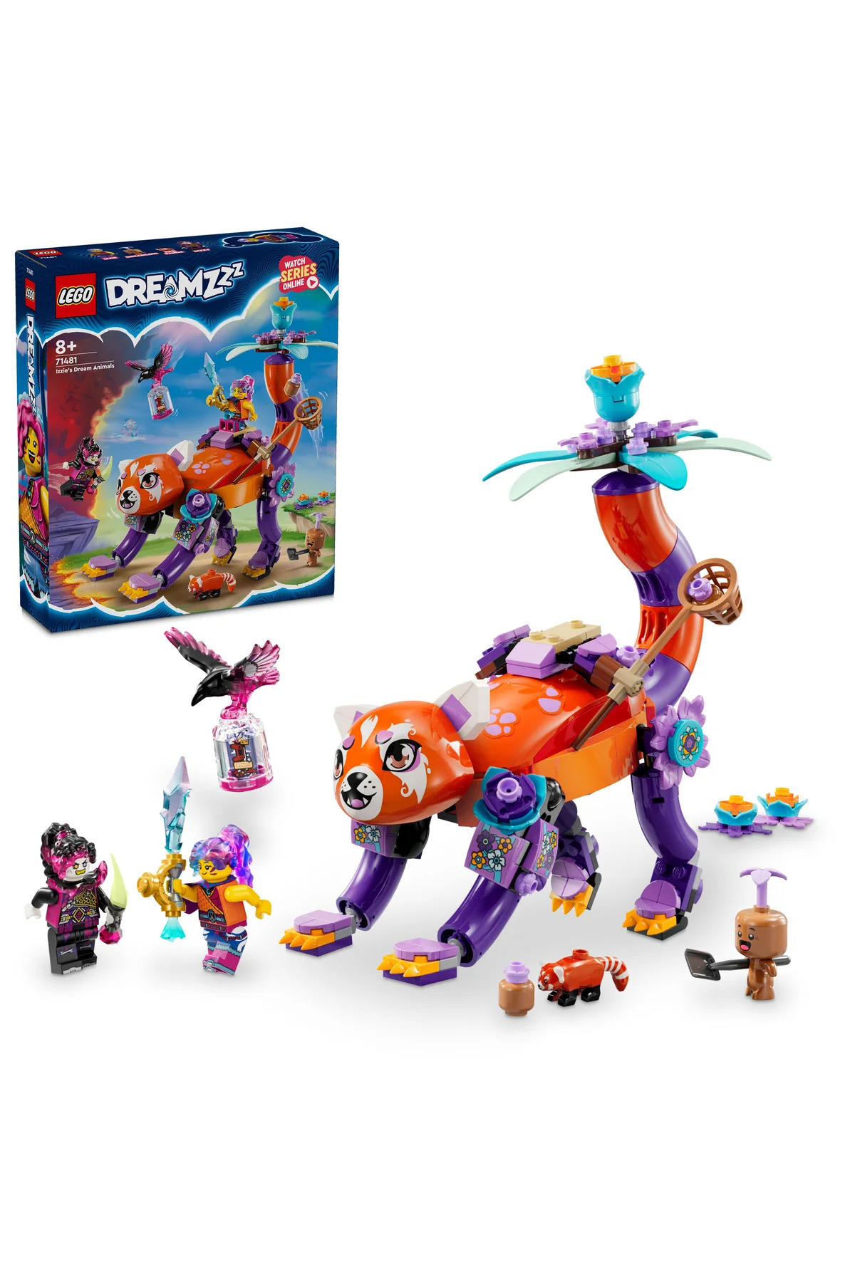 لگو و اسباب بازی های ساخت محور ® DREAMZZZ™ IZZIE'S DREAM ANIMALS 71481 – مجموعه سازه خلاقانه برای 8+ 328P اورجینال LEGO