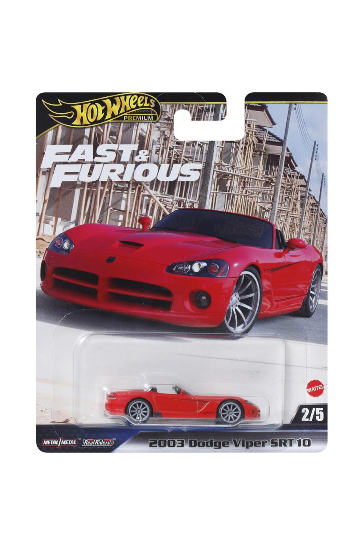 مدل خودرو ماشین دوج وایپر SRT 10 2 5 FAST AND FURIOUS 2003 از ترکیه HOT WHEELS