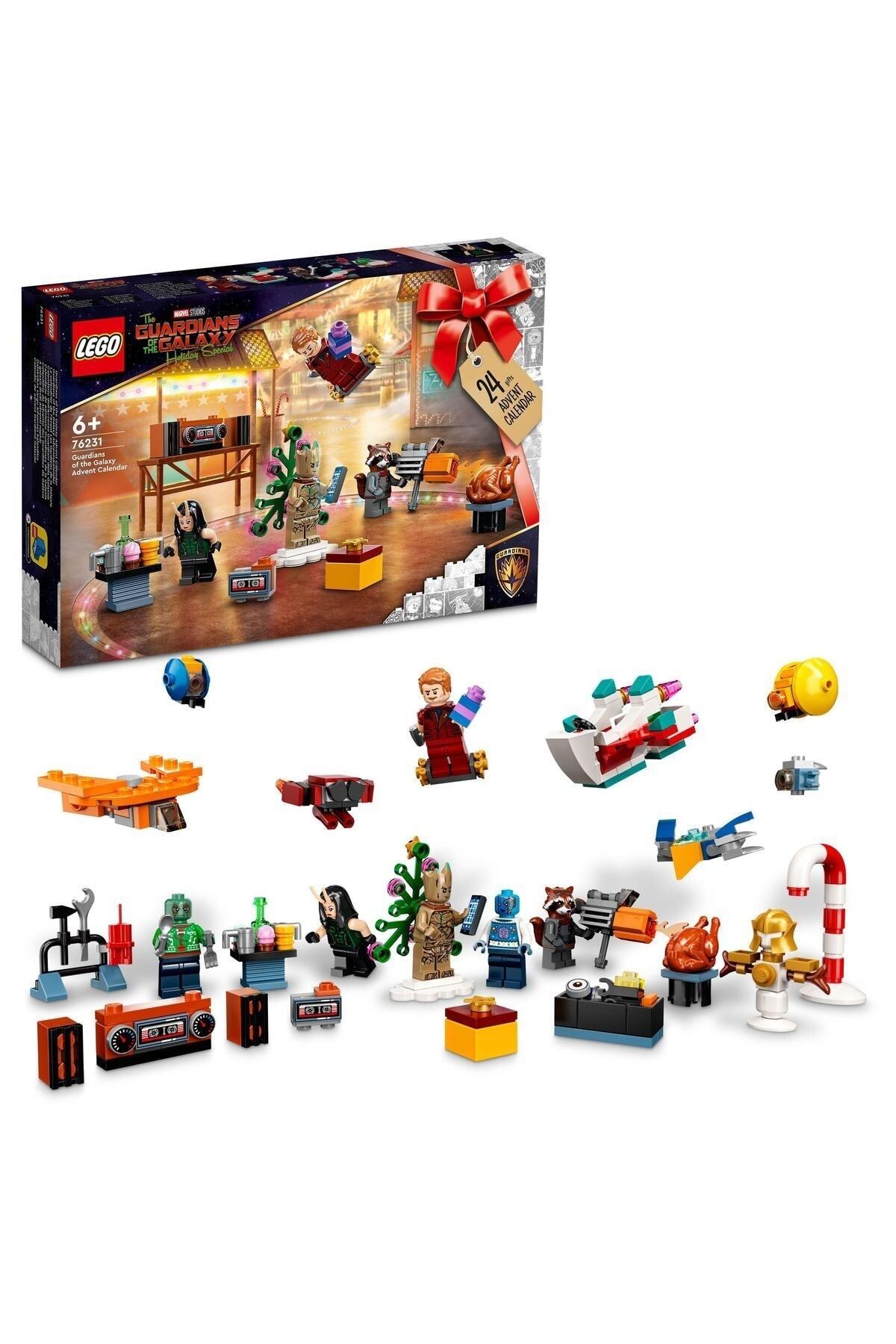 لگو تقویم کریسمس MARVEL STUDIOS GUARDIANS 76231 268 قطعه اورجینال LEGO