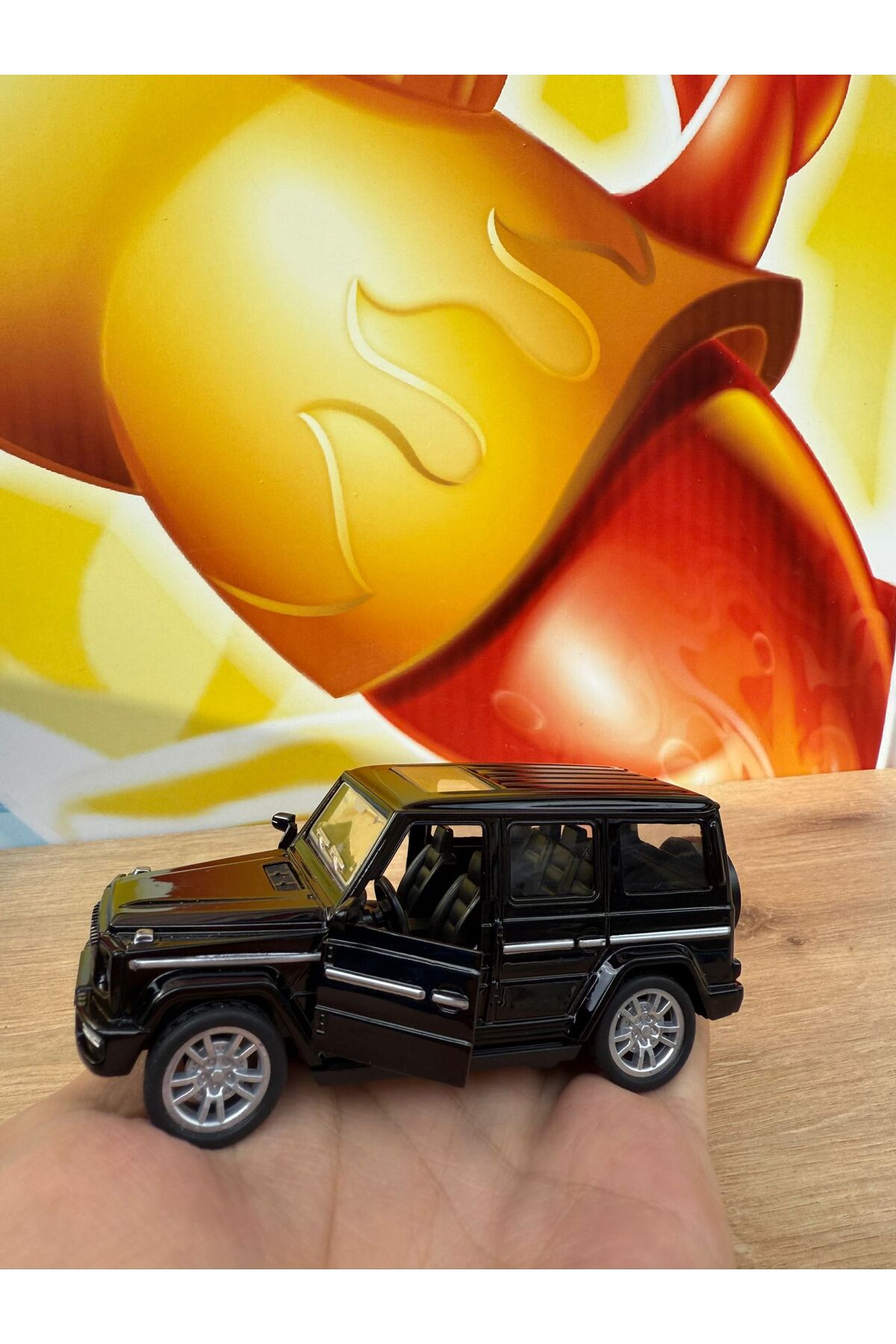 مدل خودرو MERCEDES G CLASS G65 1 36 SCALE PULL AND DROP MODEL CAR مشکی G63 DIECAST اورجینال scntoys