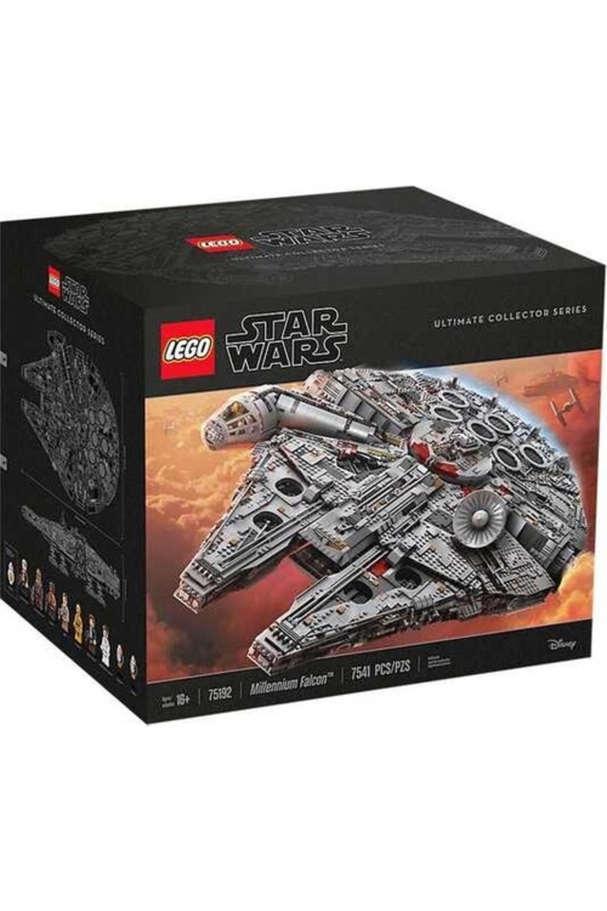 لگو و اسباب بازی های ساخت محور STAR WARS 75192 MILLENNIUM FALCON ULTIMATE COLLECTOR SERIES از ترکیه LEGO