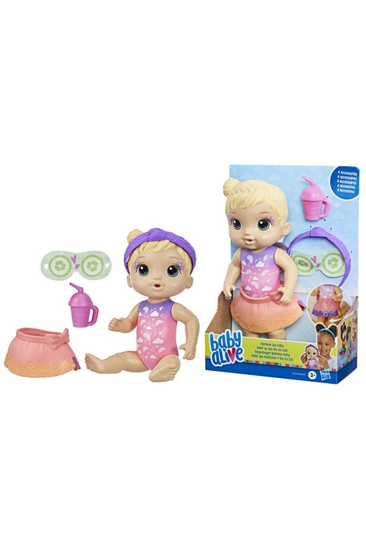 عروسک های اسباب بازی و لوازم جانبی عزیزم رنگین کمان اورجینال Baby Alive