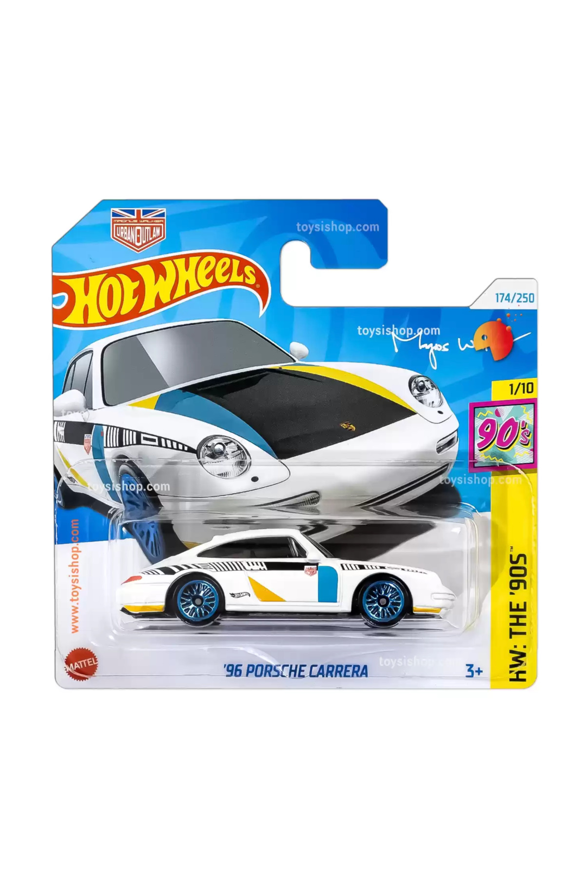 ماشین اسباب بازی پورشه کاررا COI HOBBY از ترکیه HOT WHEELS