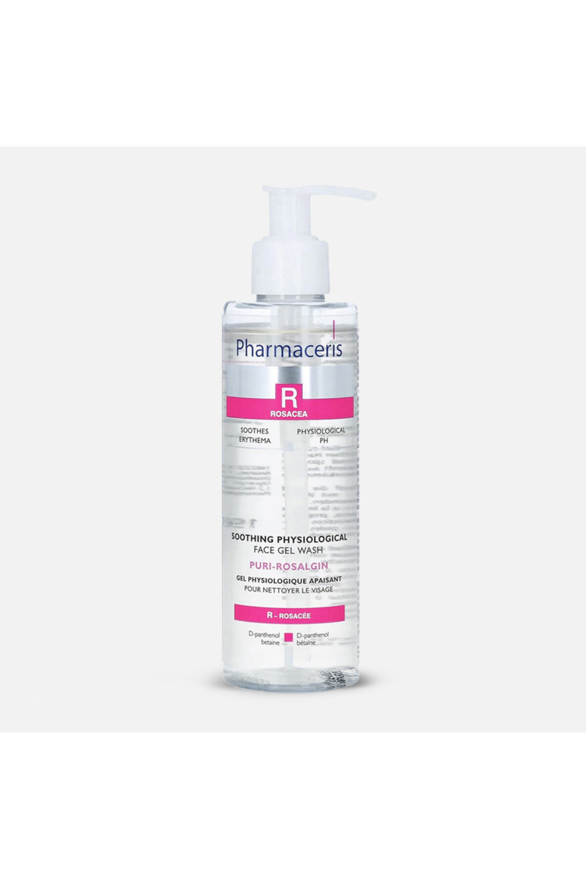 پاک کننده صورت PURI ROSALGIN SOOTHING PHYSIO GEL 190 ML Pharmaceris