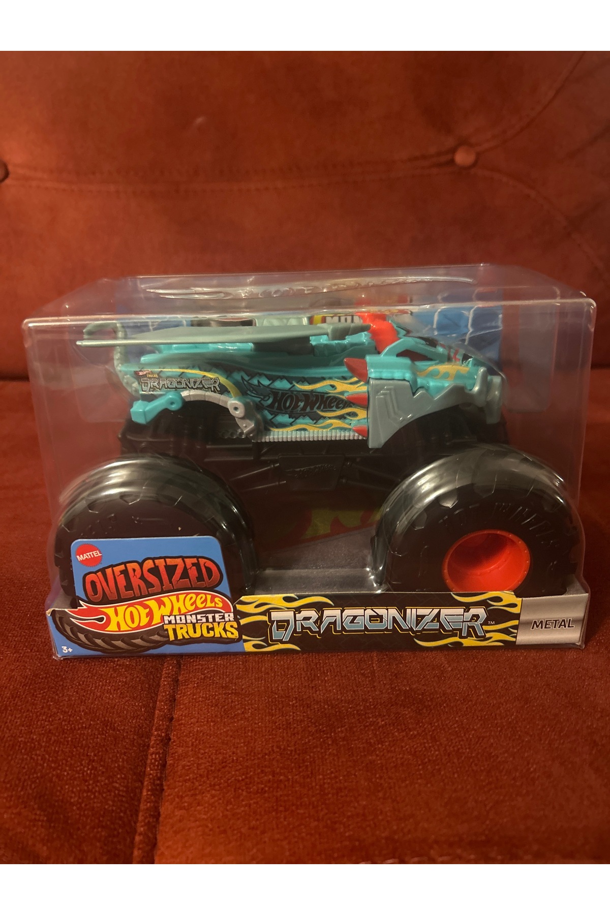 ماشین اسباب بازی MONSTER TRUCK اژدهای بزرگ 1:24 از ترکیه HOT WHEELS