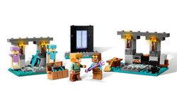 مجموعه ساختنی لگو LEGO ماینکرفت Minecraft مدل 21252، زرادخانه، ۲۰۳ قطعه