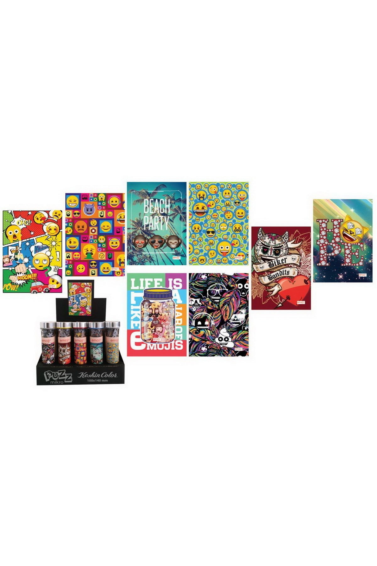 پازل EMOJI 99 PIECE 9X13 CM 263601 87 Keskin Color