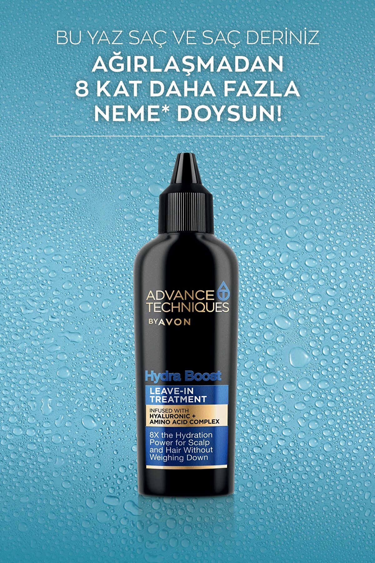 نرم‌کننده مو آوان مدل Advance Techniques Hydra Boost حجم 50 میلی‌لیتر آون Avon