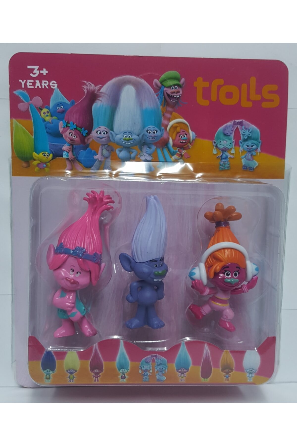 اسباب بازی های فیگور دیگر TROLLS SET 3 PRINCESS POPPY, GUY DIAMOND, DJ. سوکی Brother Toys