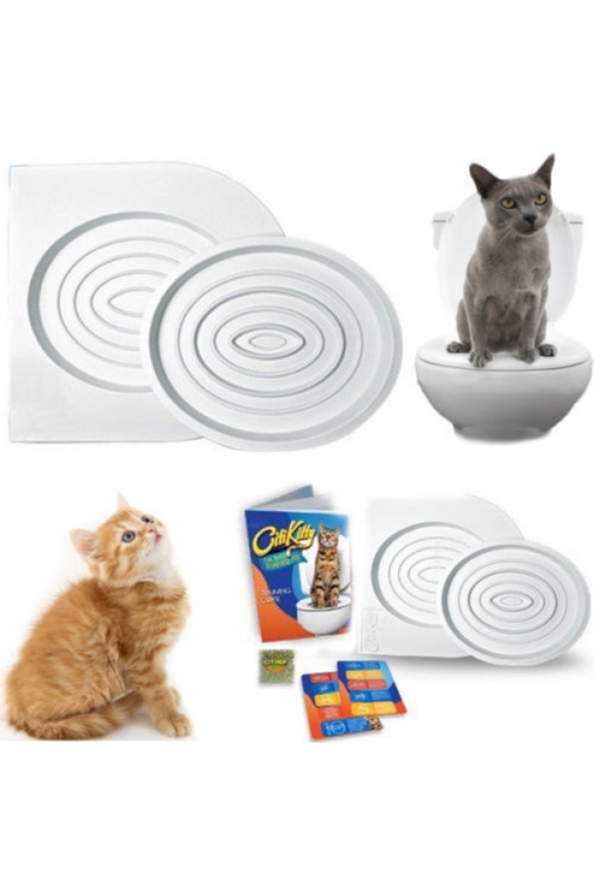 ست آموزش توالت گربه CitiKitty هدیه باغچه‌سی Hediye Bahçesi