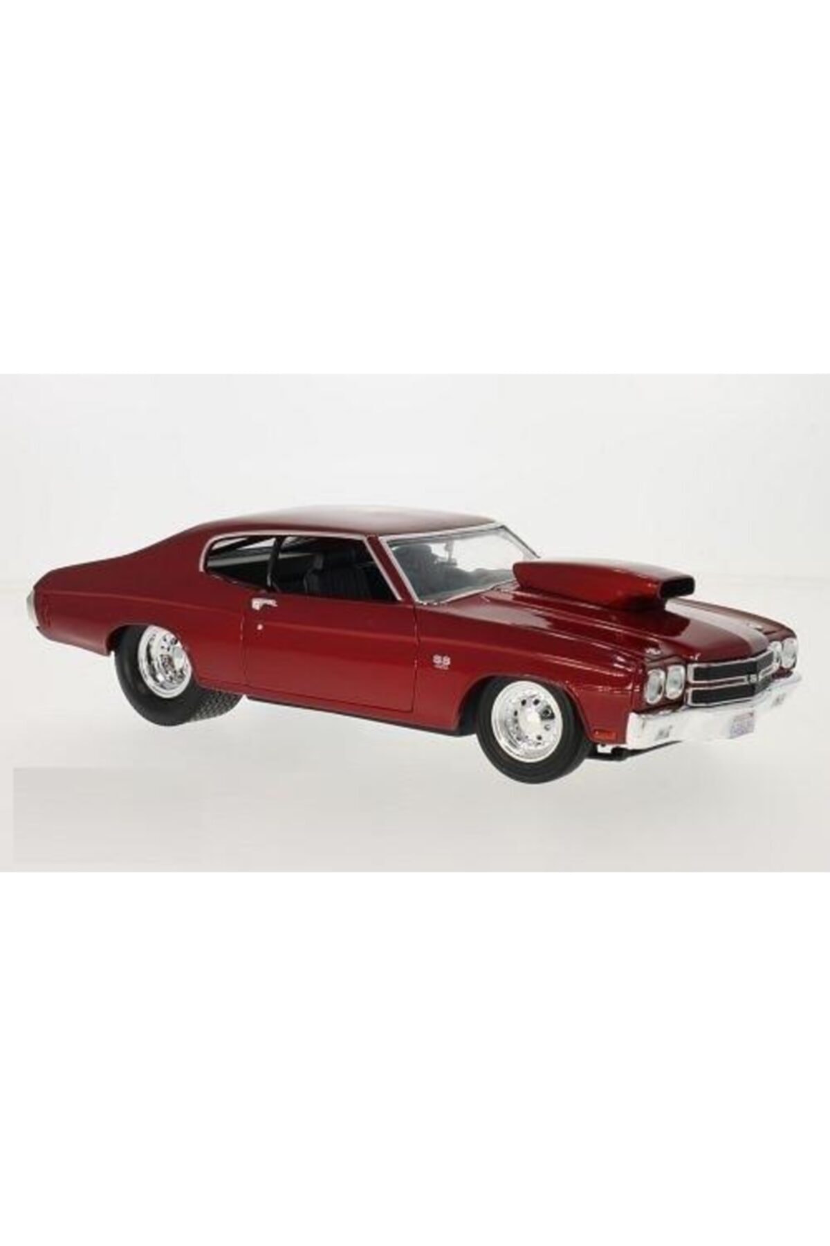 مدل خودرو خودروی 1:18 شورلت شورولت CHEVELLE PRO STREET RED 1970 اورجینال WELLY
