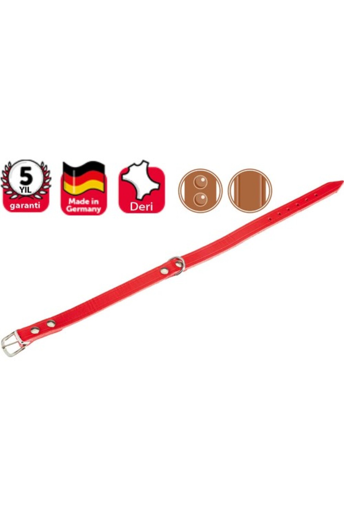 قلاده گردنی چرمی سگ ایستلند Eastland Karlie، 47CM-18mm
