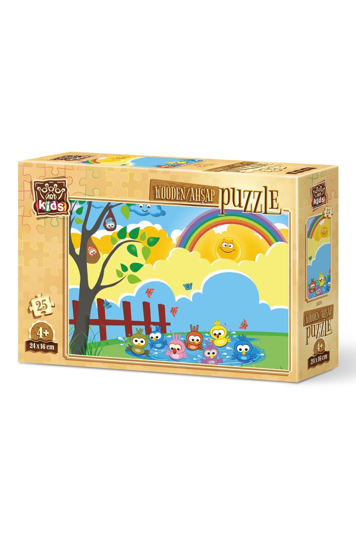پازل ART KIDS BATH TIME 25 قطعه چوبی اورجینال ارت Art Puzzle