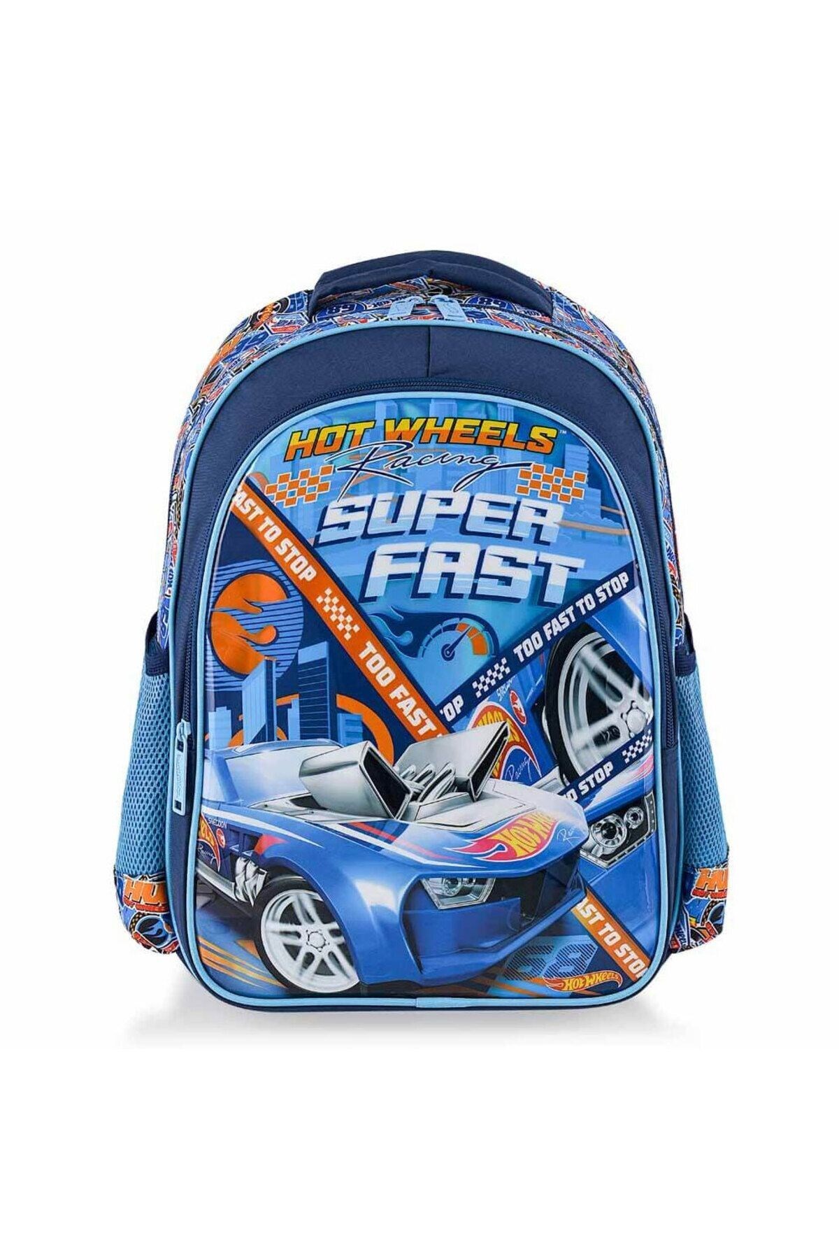 کیف مدرسه ابتدایی به دلیل مجموعه سریع 4 قطعه هات ویلز اورجینال HOT WHEELS