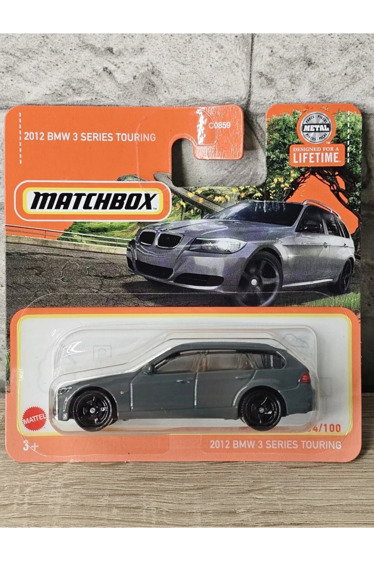 ماشین اسباب بازی MATCHBOX 1 64 2012 BMW 3 SERIES TOURING مدل جدید مجموعه هات ویلز اورجینال HOT WHEELS