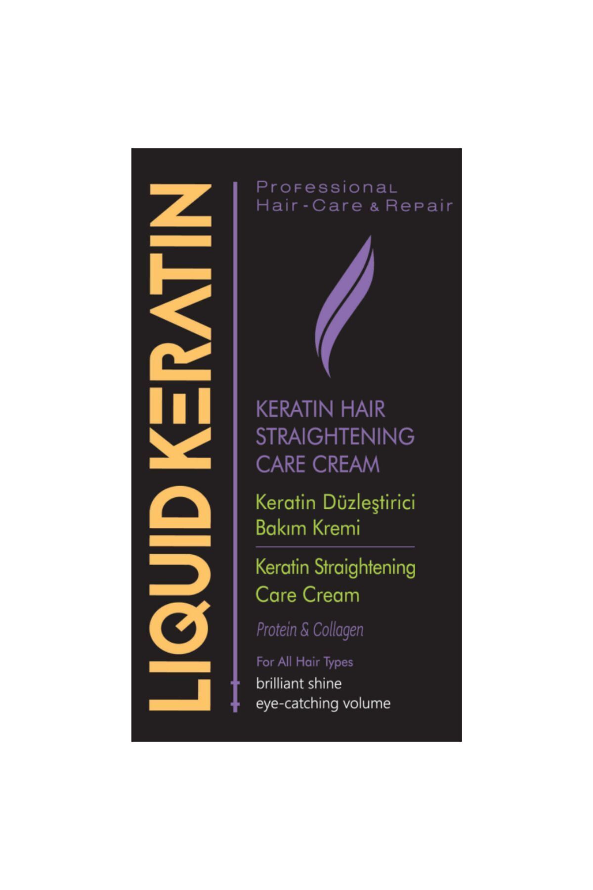 نرم کننده مو کرم مراقبت از کراتینه مرطوب و برای موهای خشک سخت آسیب دیده وز 125 میل Liquid Keratin